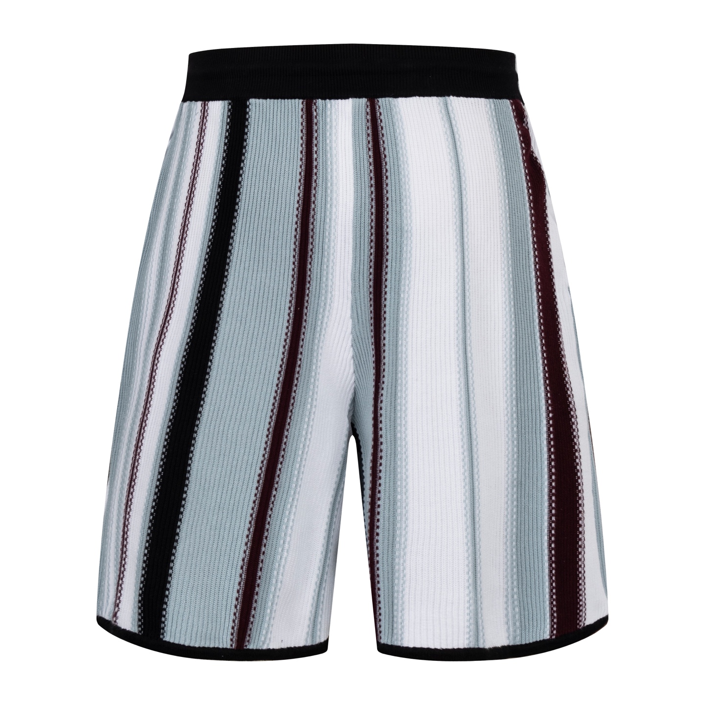 Striped Crochet Shorts