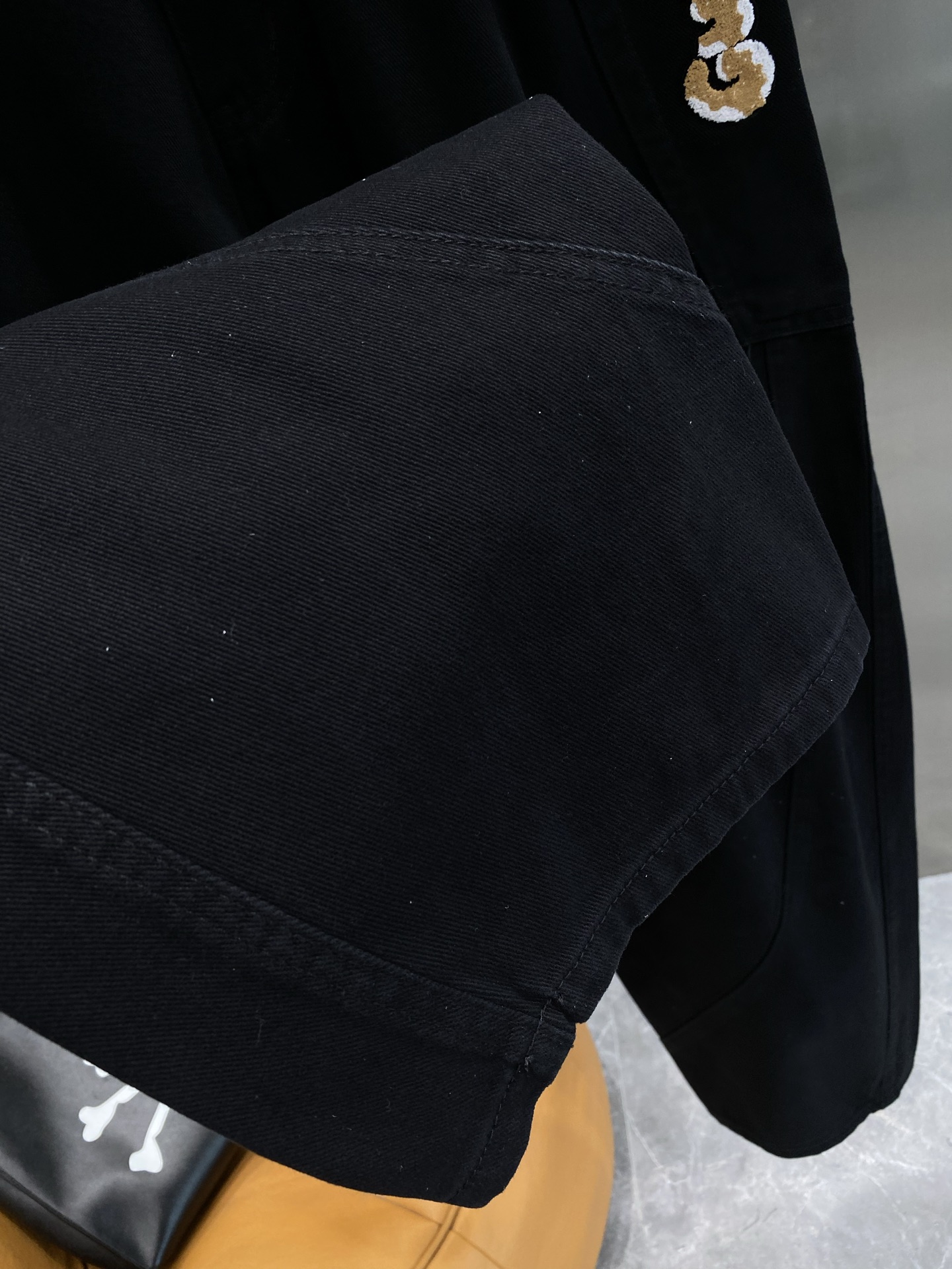 GG Black Denim Jeans