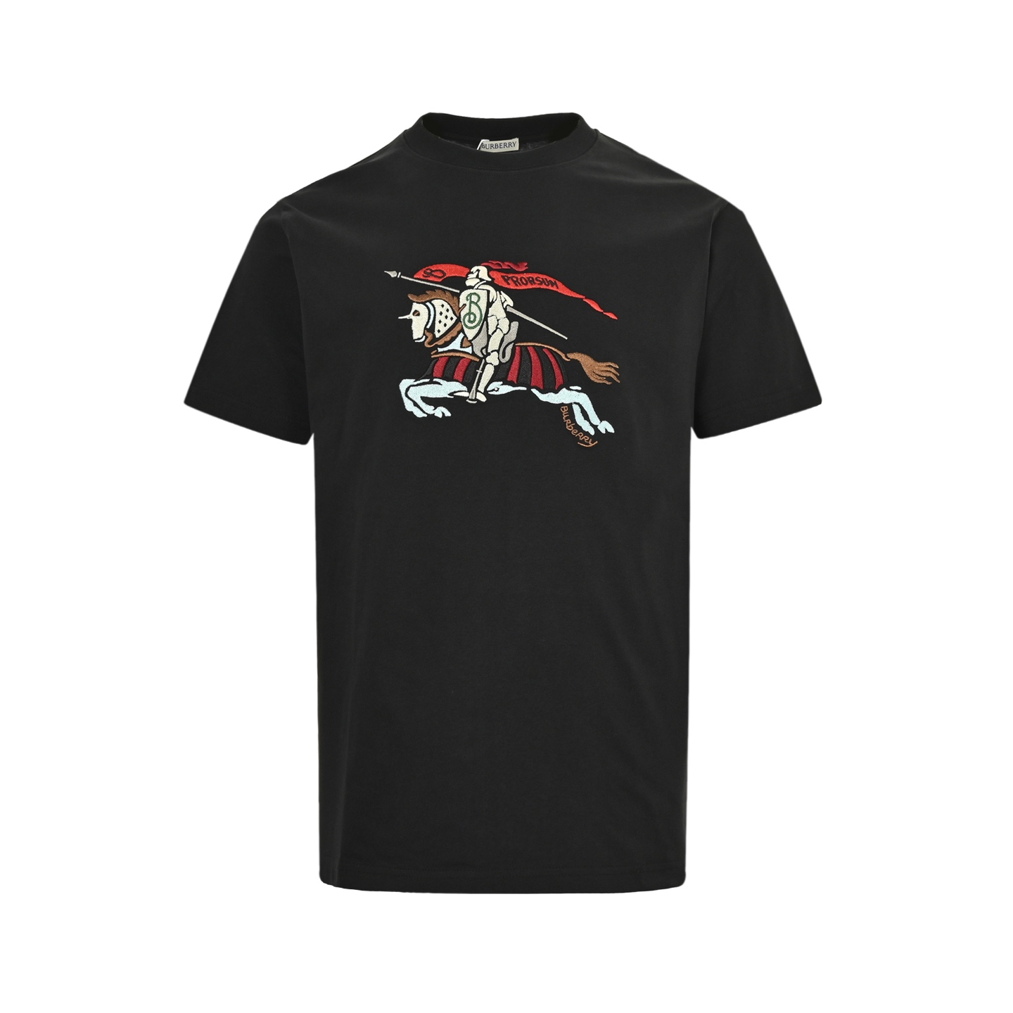 Warhorse Knight Embroidered T-shirt