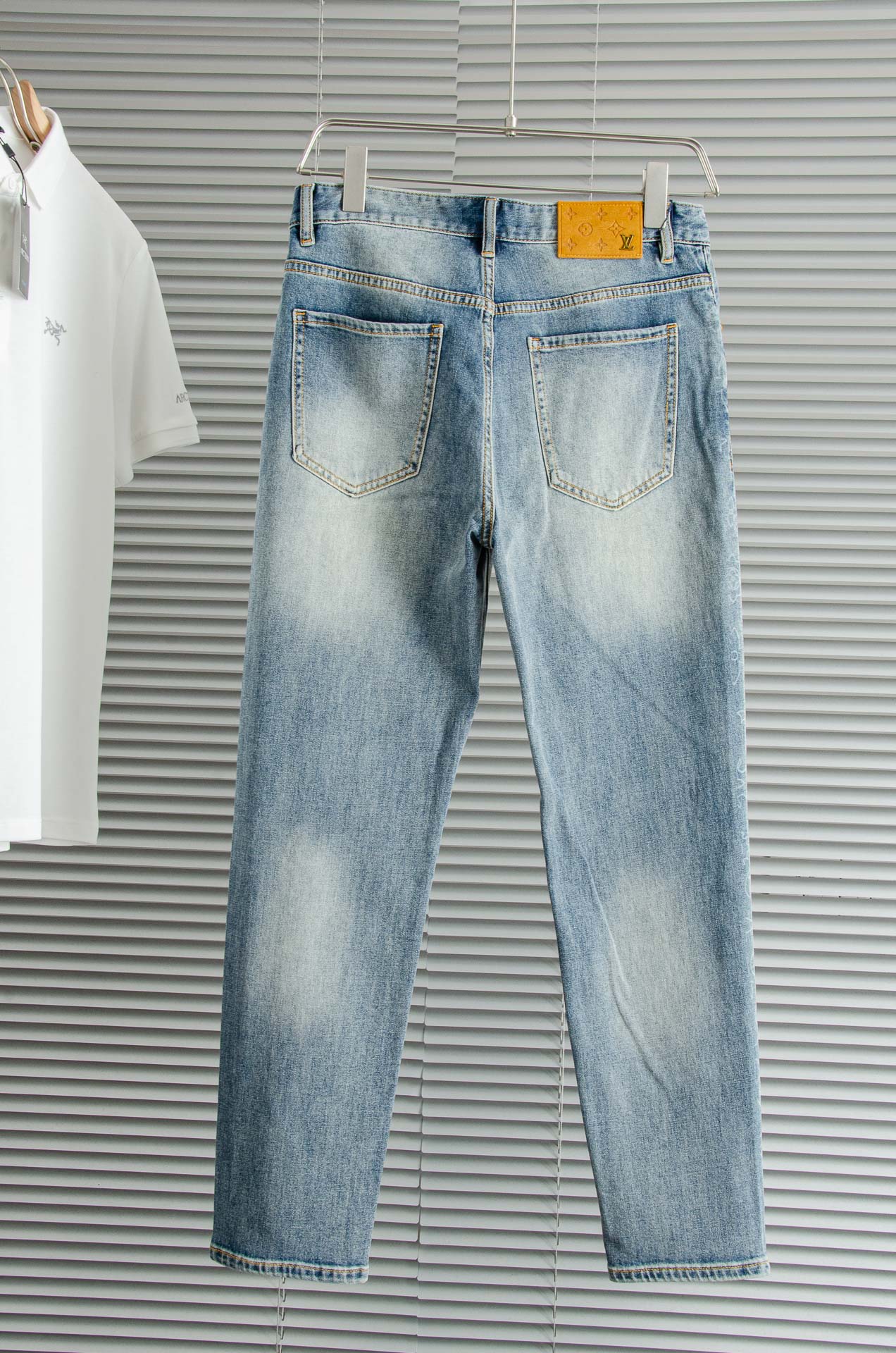 2025SS Men's Fashion Straight-Leg Denim Jeans