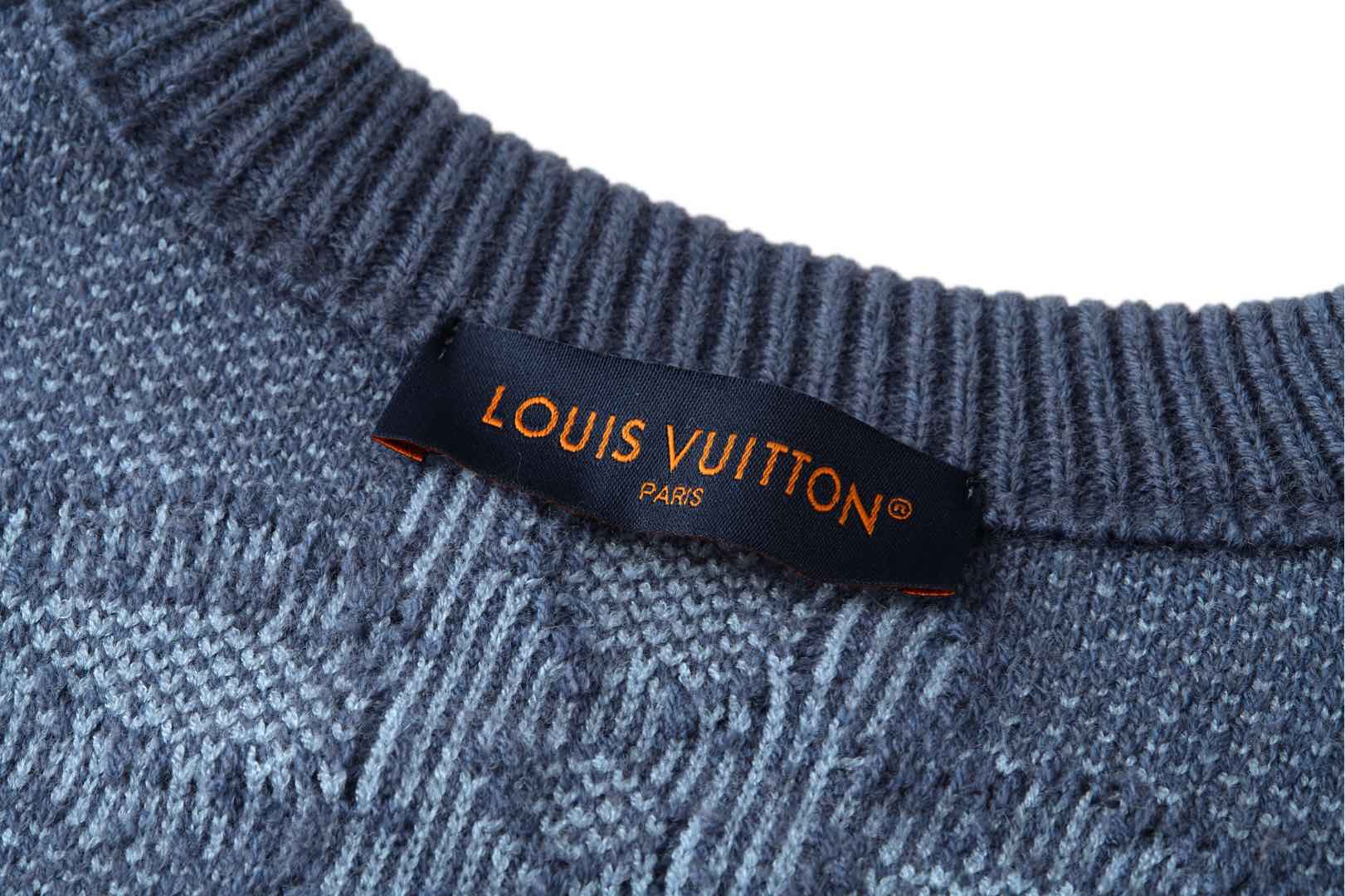 25SS Textured Jacquard Knit Sweater