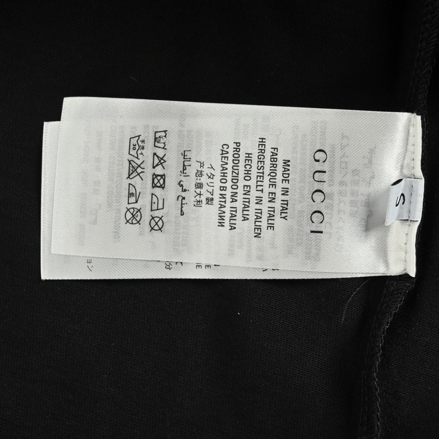 25SS Chest Letter Badge Print T-Shirt