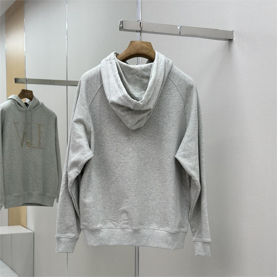 Rhinestone Embellished Hoodie