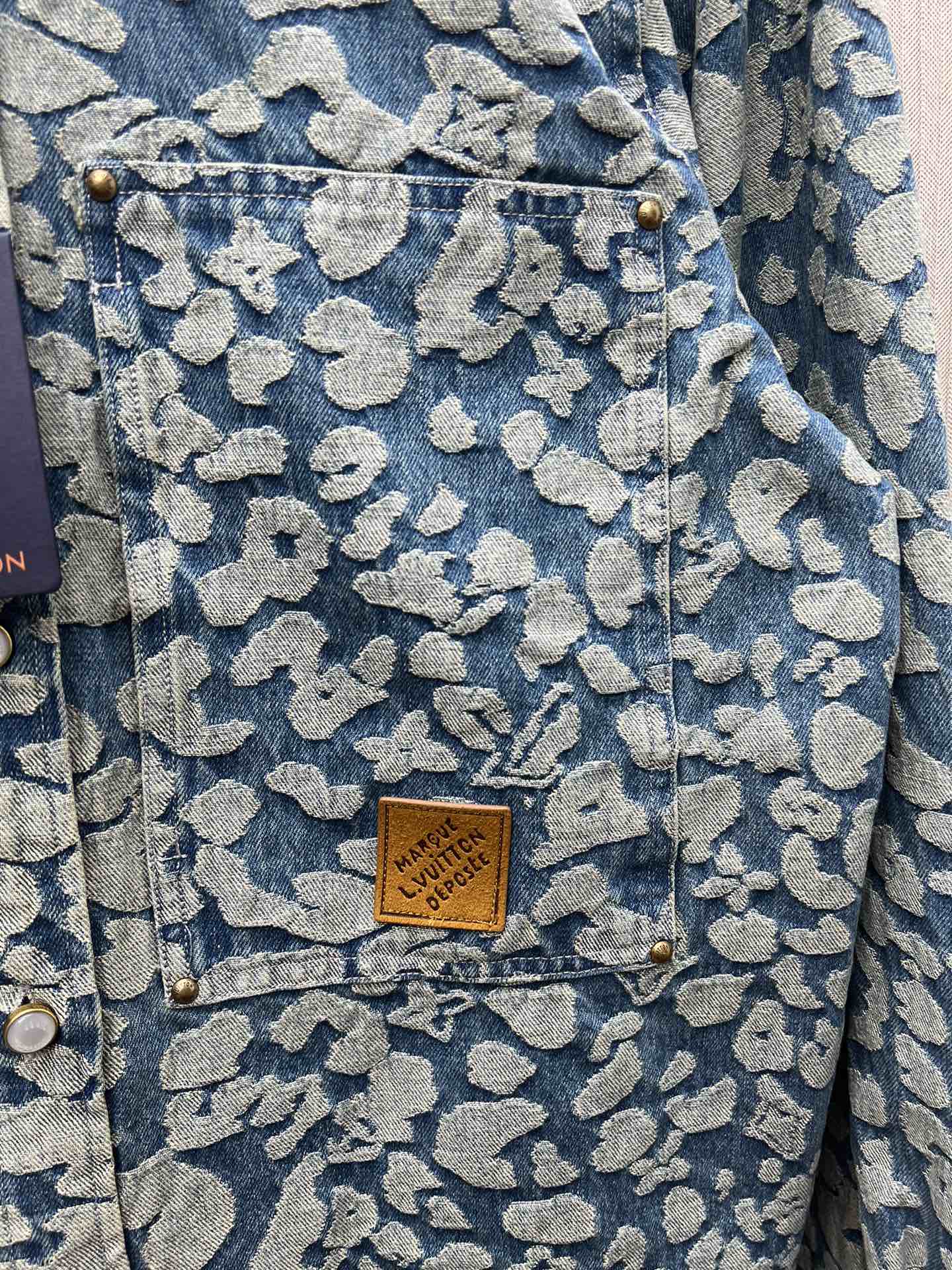 25SS New Washed Utility Denim Jacket