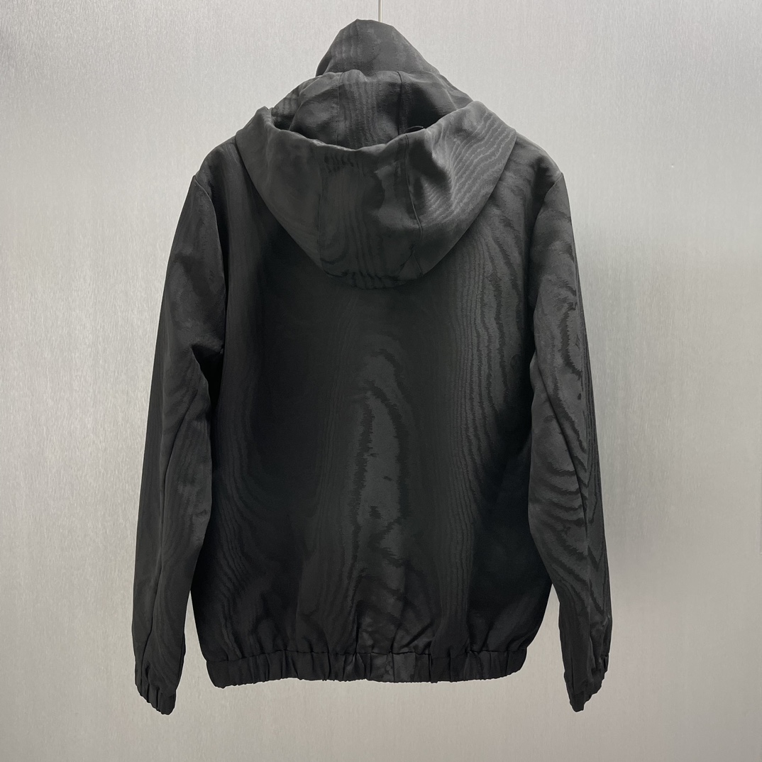 Tree Ring Jacquard Windproof Jacket