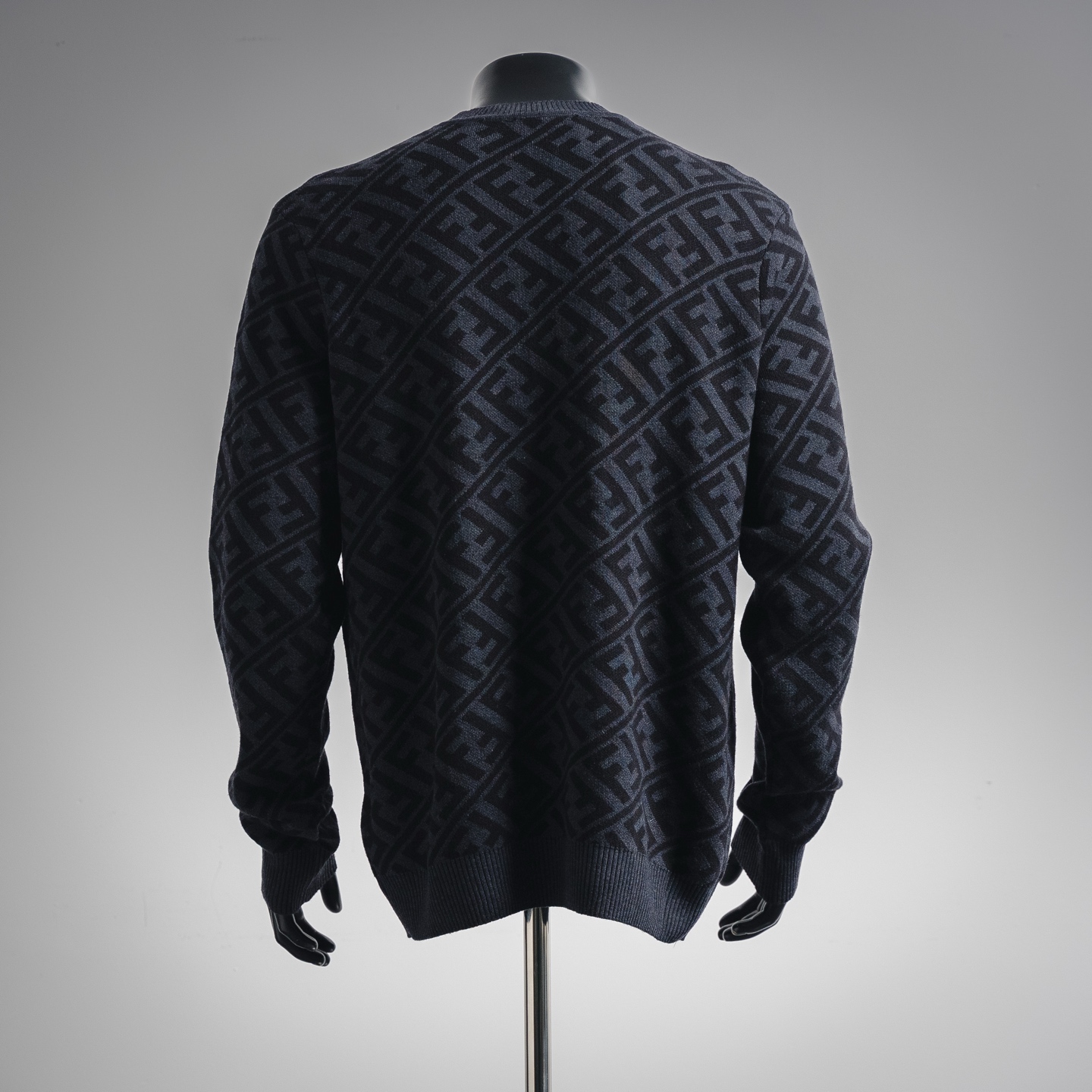 Diagonal Twill FF Pullover Knit Sweater