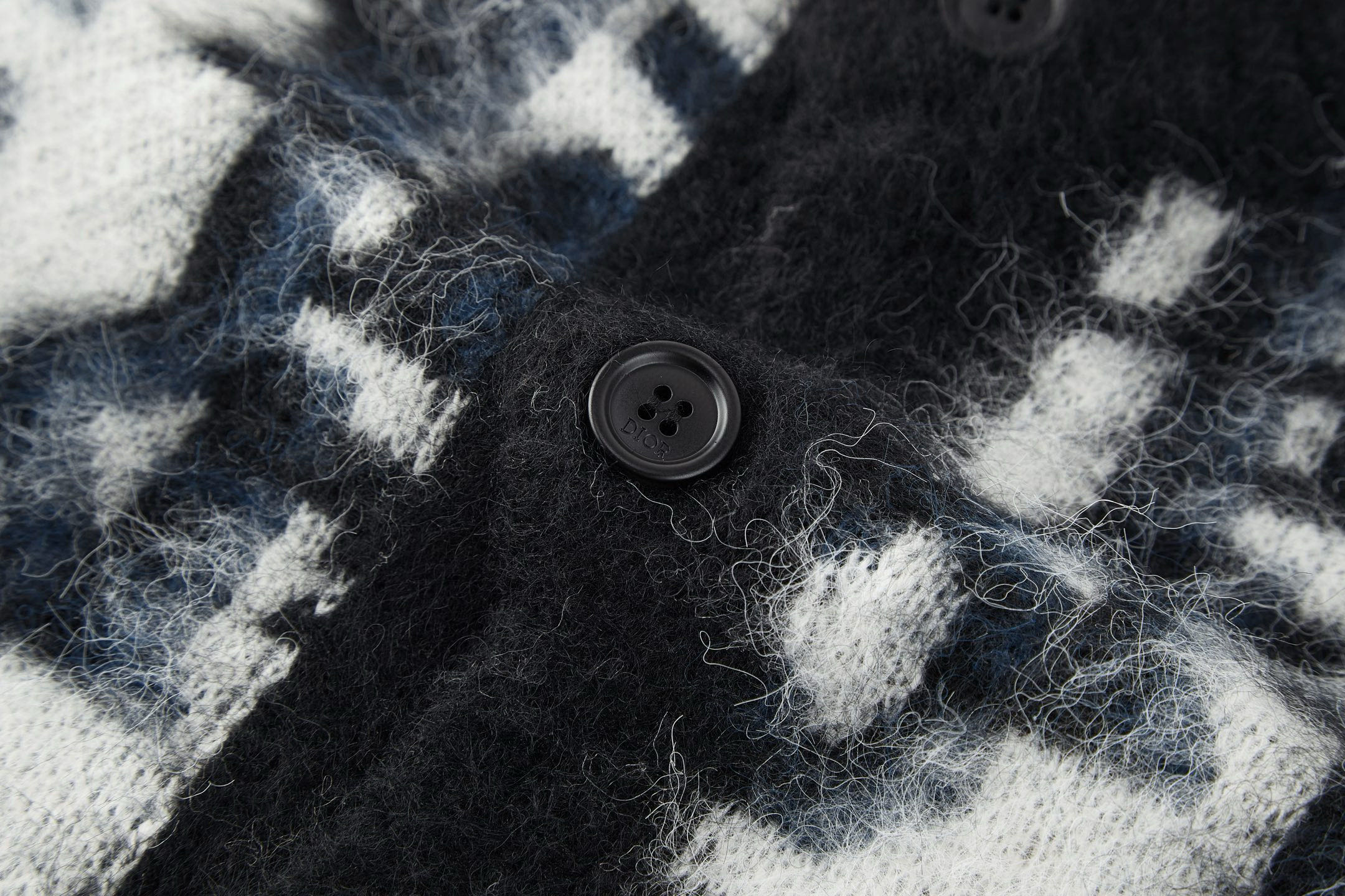 Monogram Mohair Knit Cardigan
