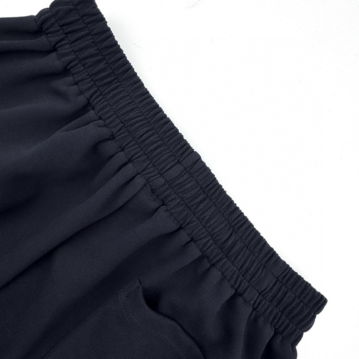 Embossed logo trousers