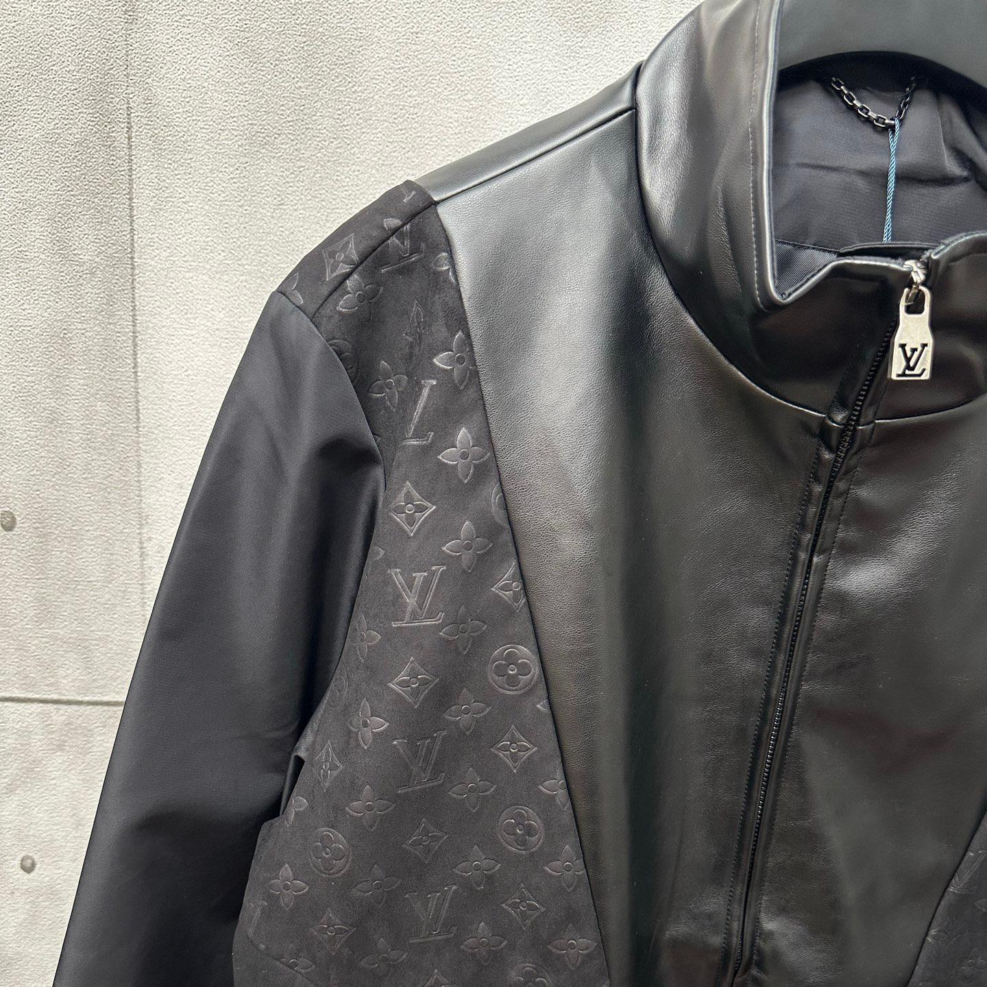 Dark embossed velvet jacket