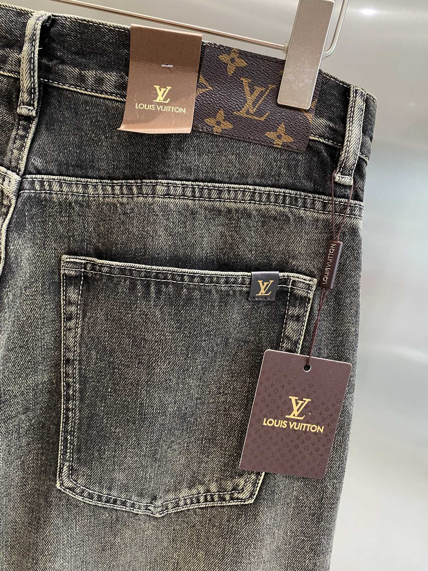 Washed Black Denim Jeans