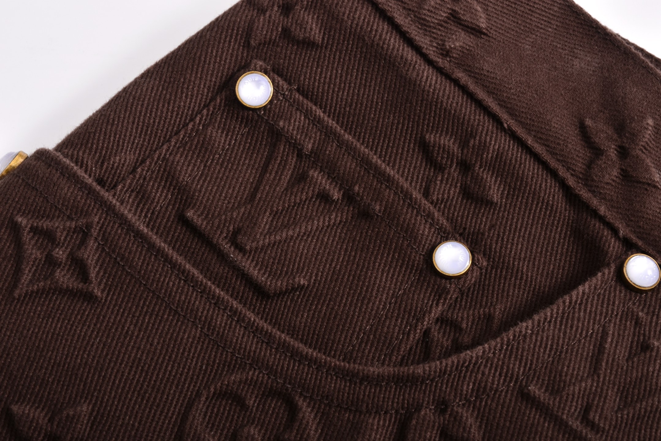 Carpenter All Over Printed Embossed Jeans