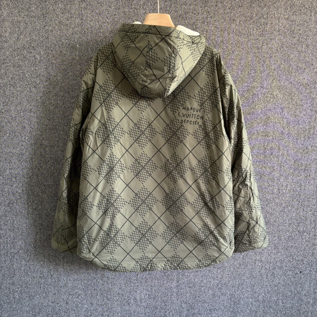 Hooded Reversible Long Sleeve Jacket