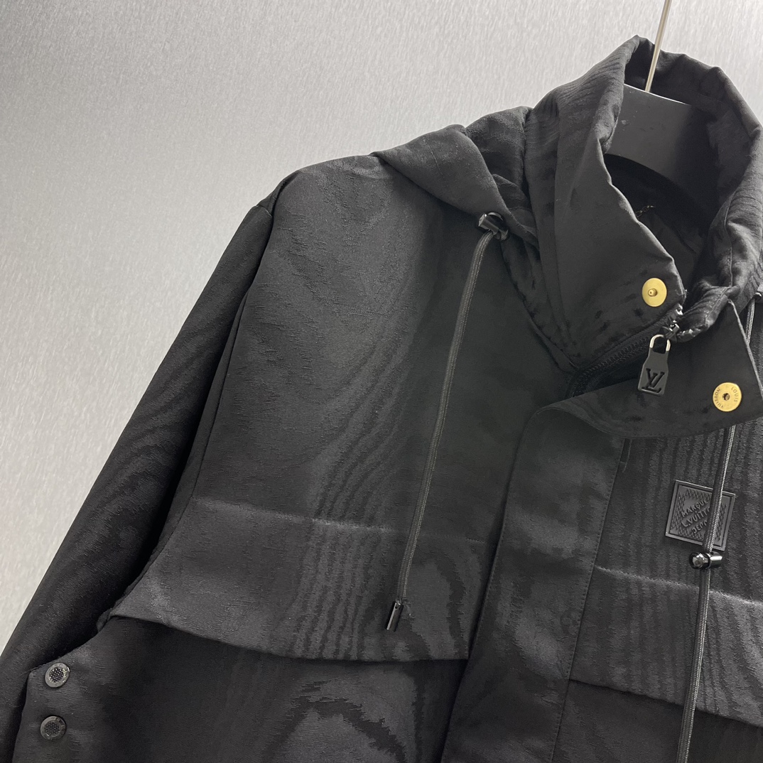 Tree Ring Jacquard Windproof Jacket