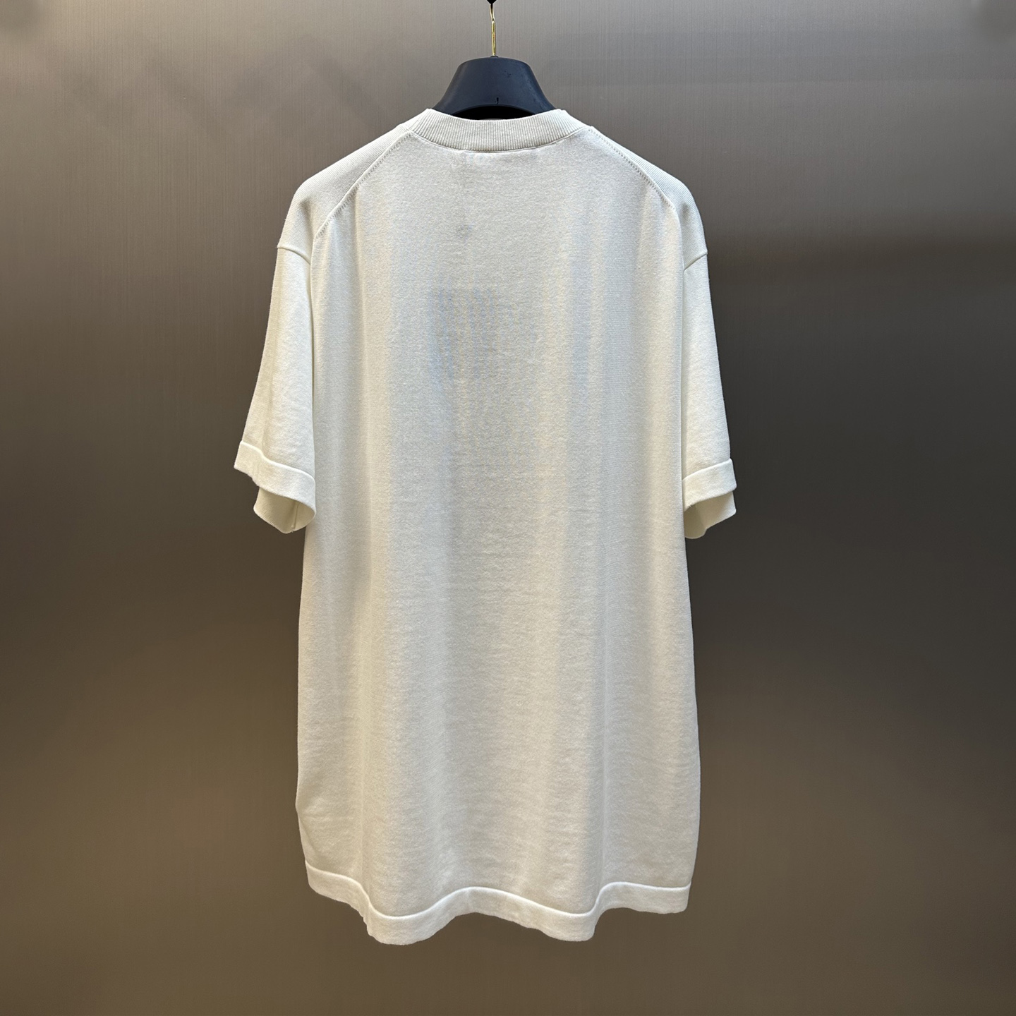 Knit short-sleeve shirt