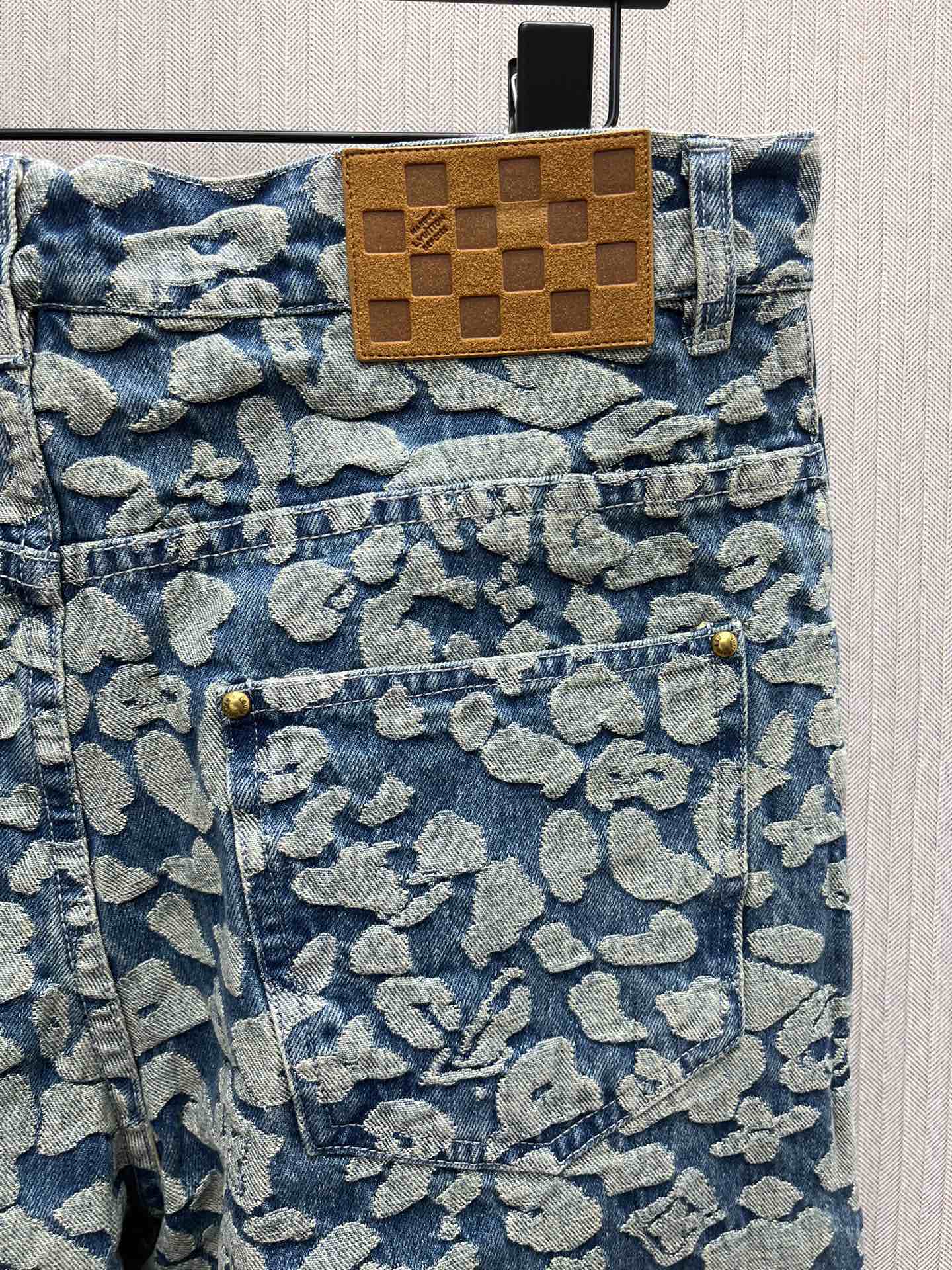 25SS New Washed Utility Denim Pants