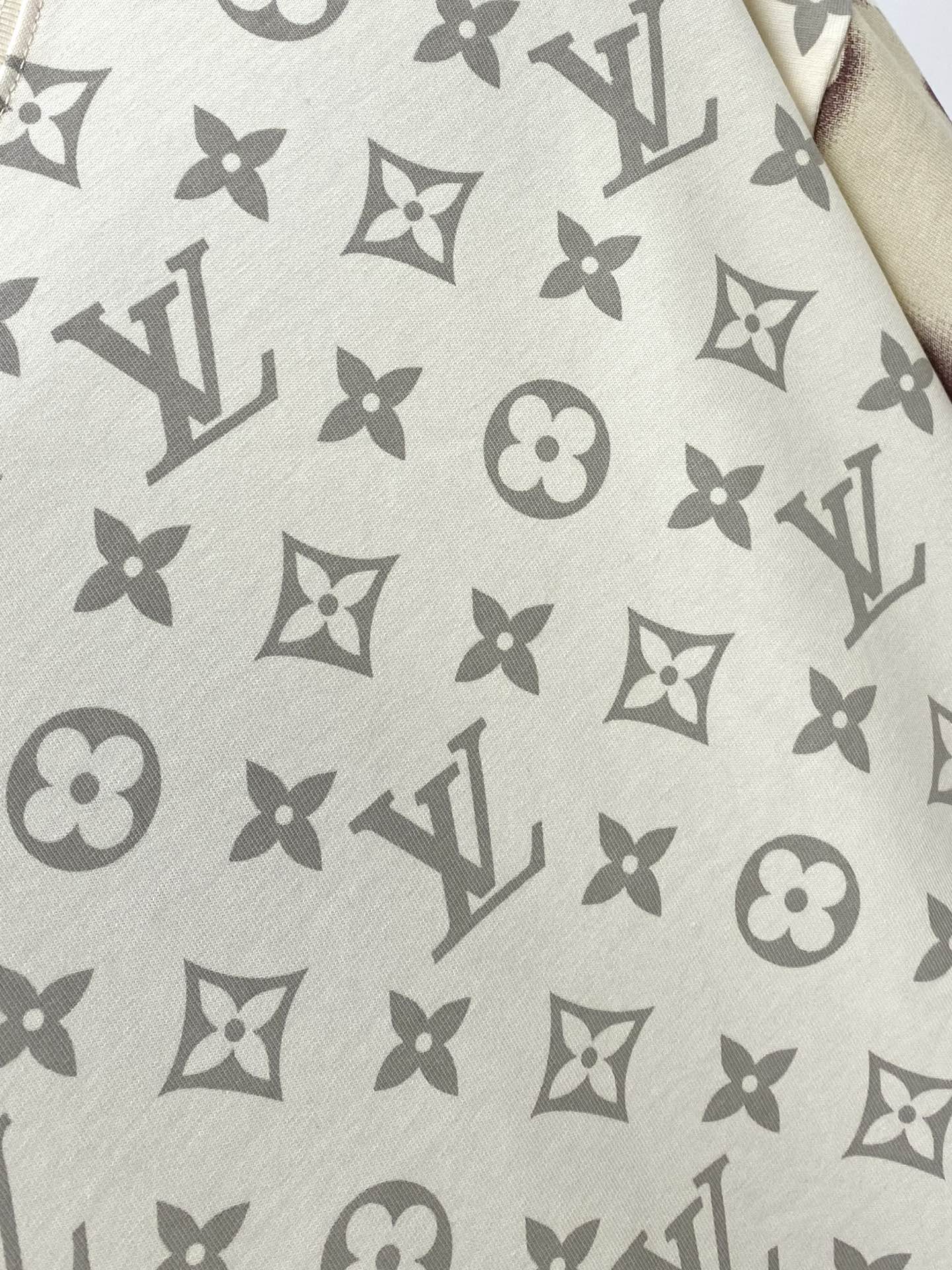 All-over Printed Flame Cloud Crew Neck T-Shirt