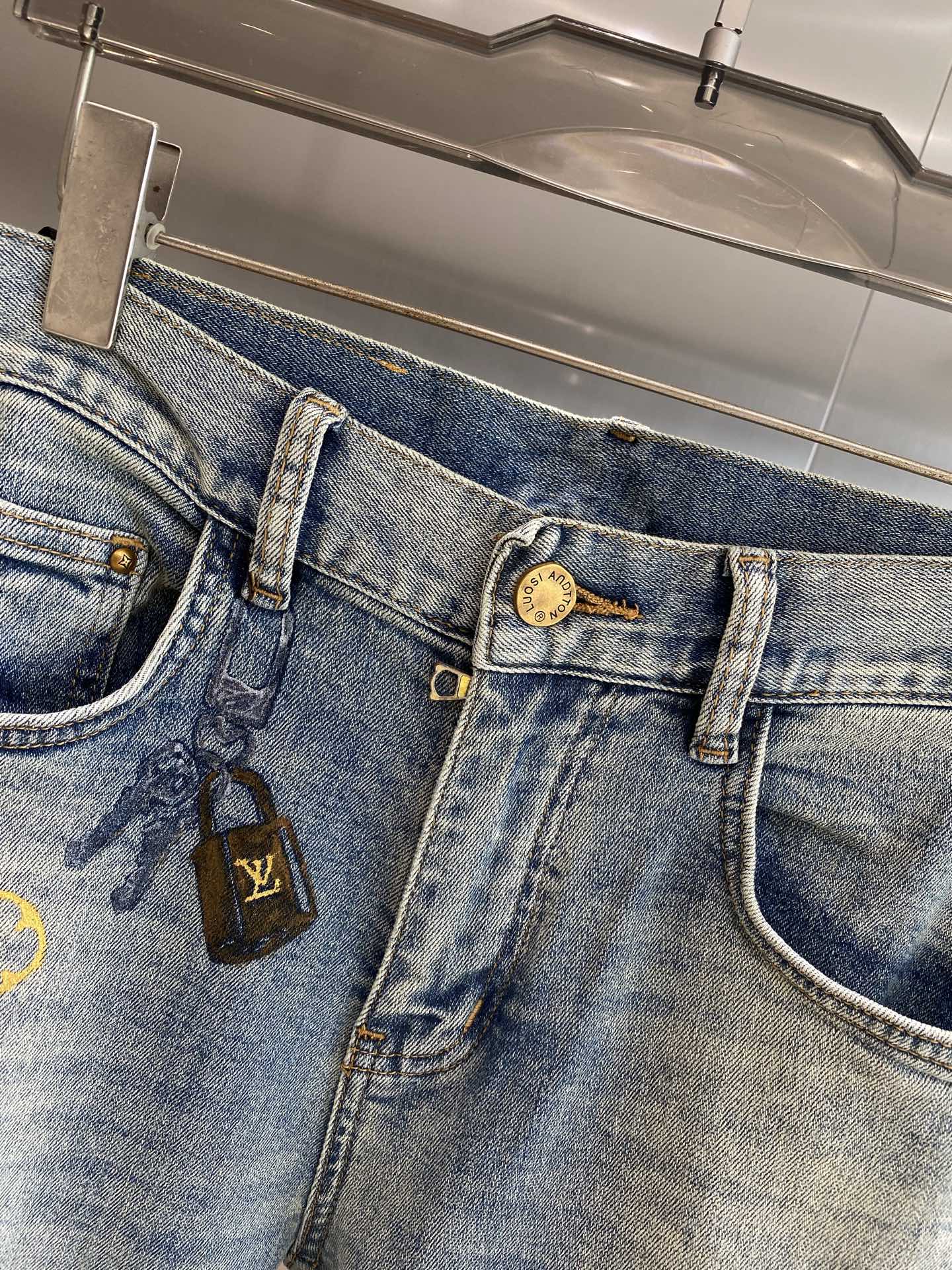 2025SS Spring/Summer New Men's Jeans