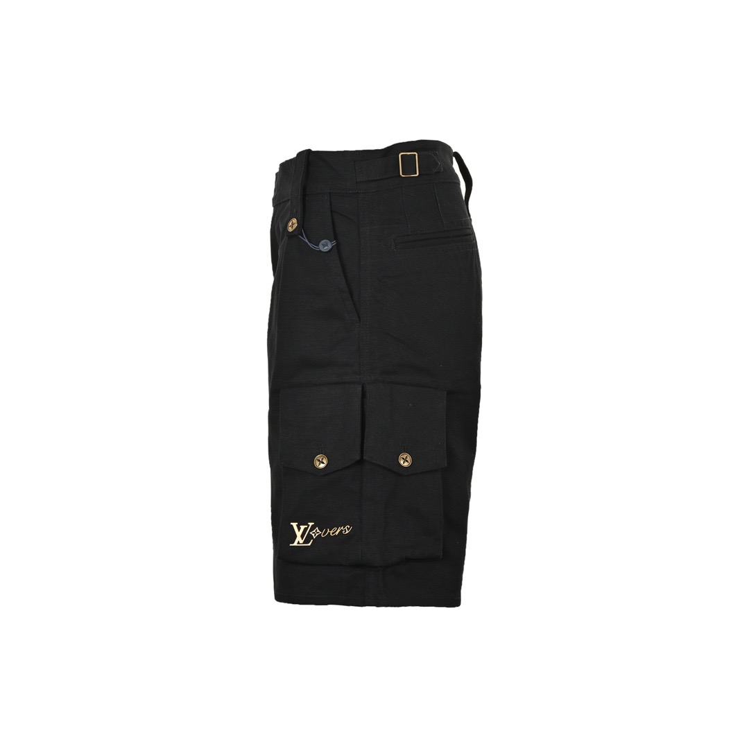 24SS Gold Label Double-Pocket Cargo Shorts