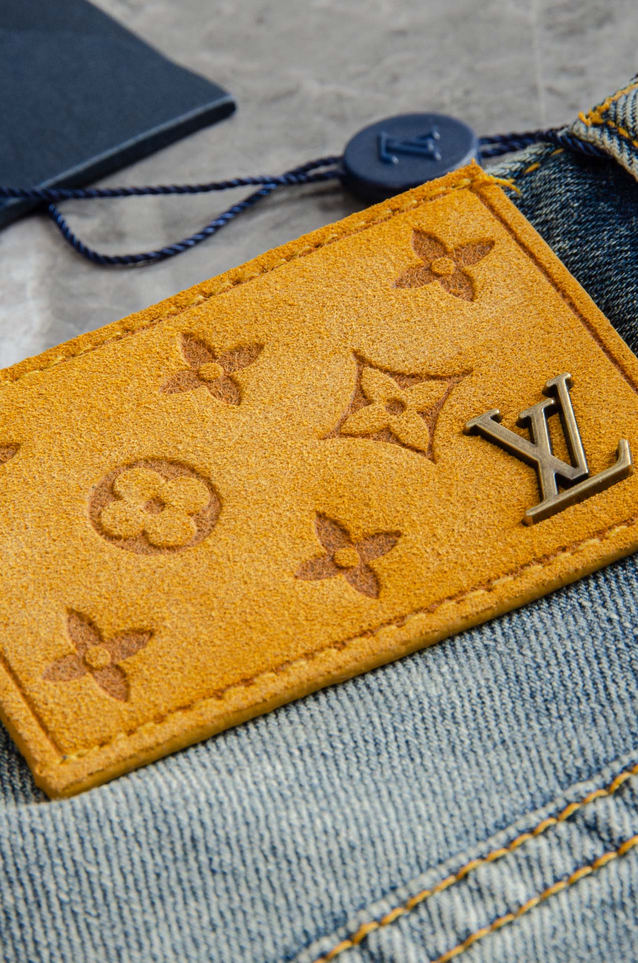 Men's Fashion Straight-Leg Denim Jeans