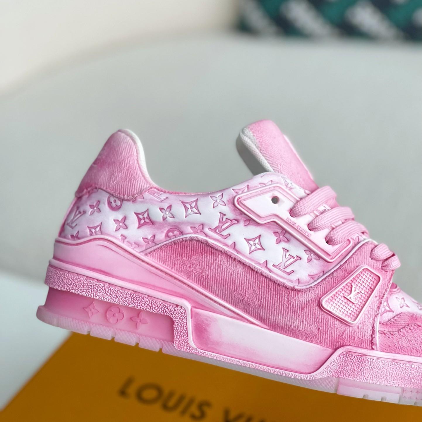 Pink TRAINER Basketball Sneakers