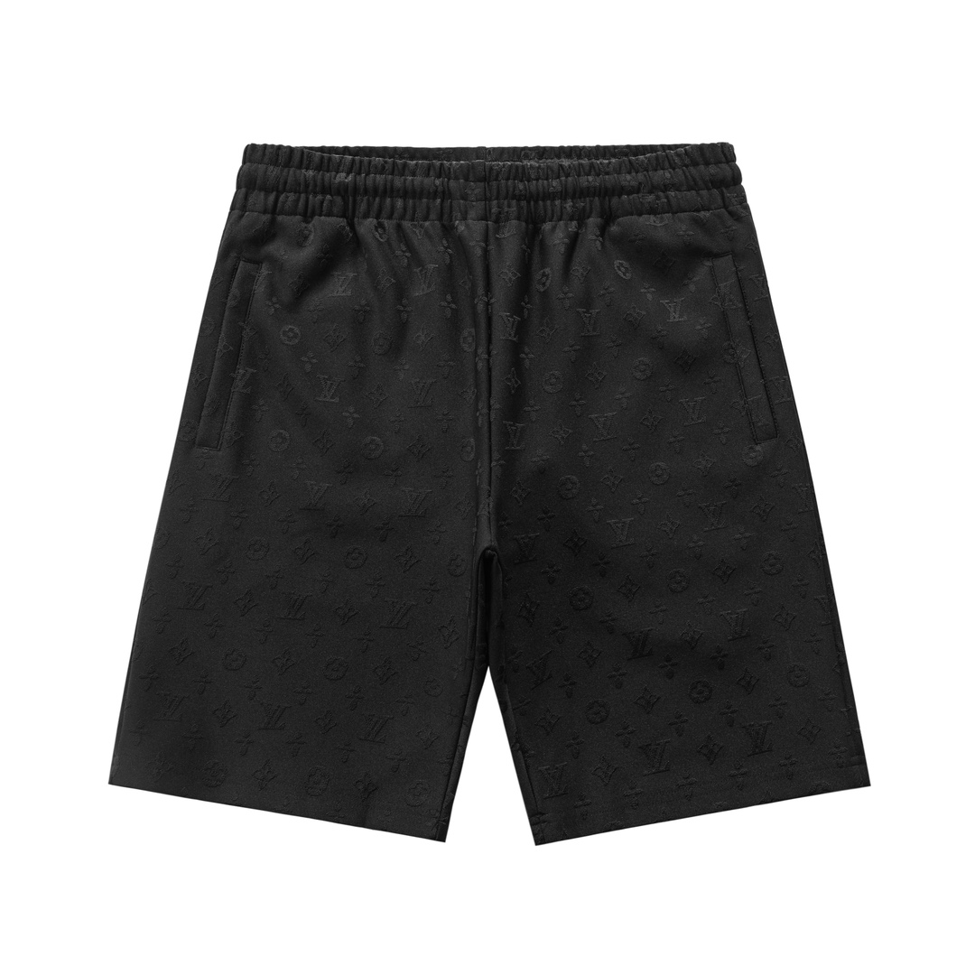 All-over Jacquard Casual Shorts