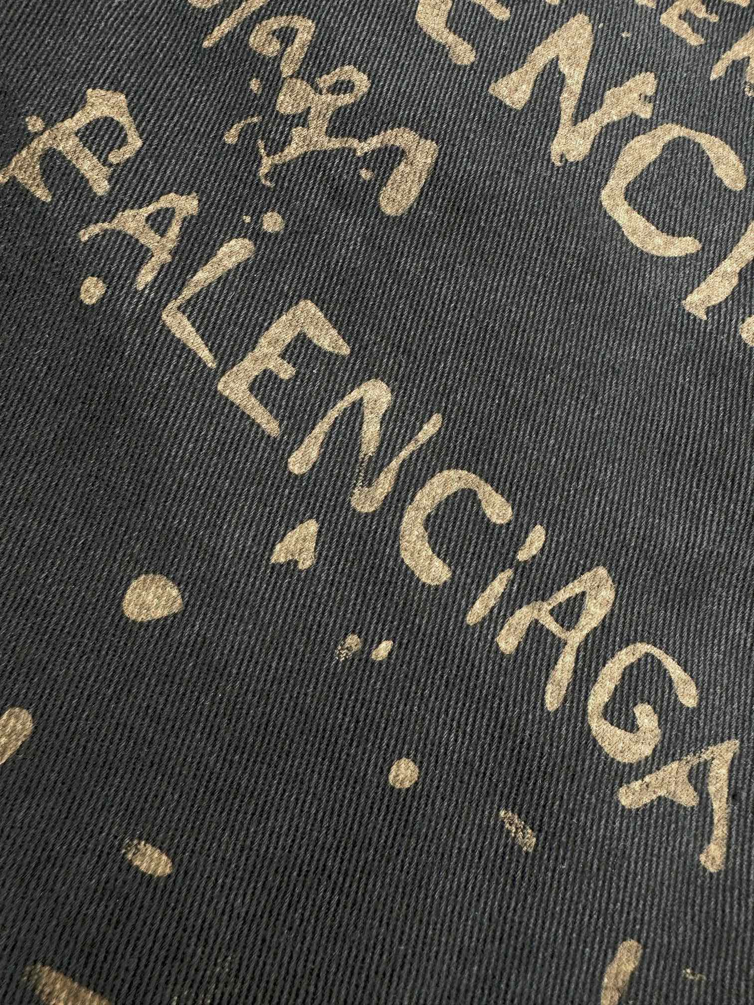 Washed All-Over Printed Jeans