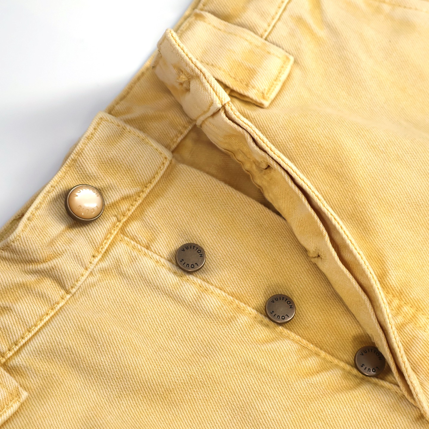 Embroidered Pocket Lumberjack Jeans