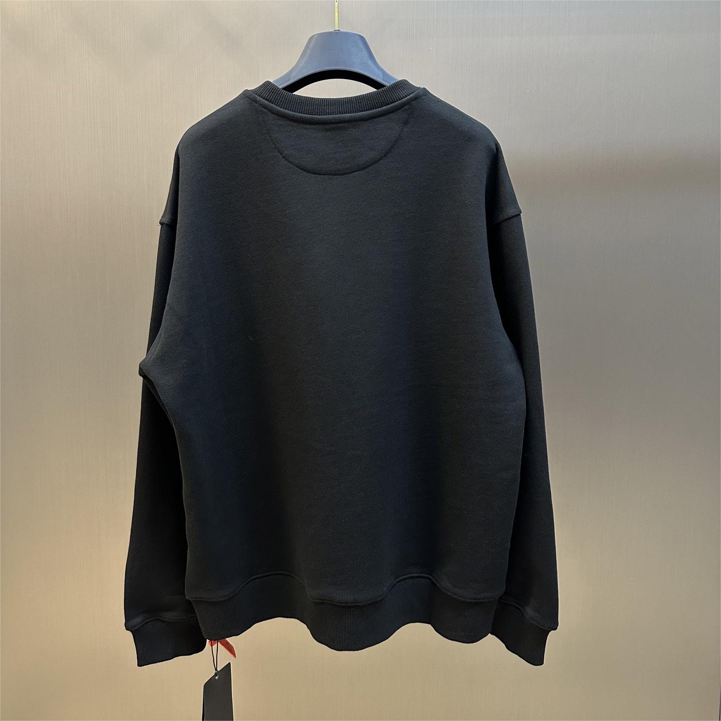 Monogram Logo Crewneck Sweatshirt