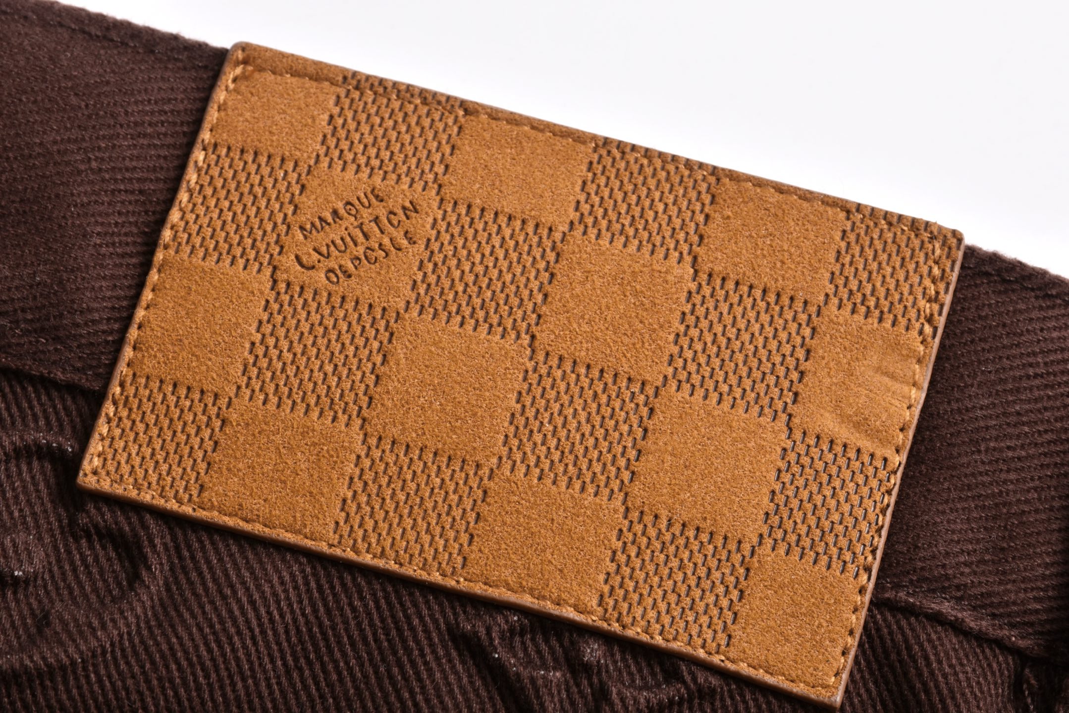 Carpenter All Over Printed Embossed Jeans