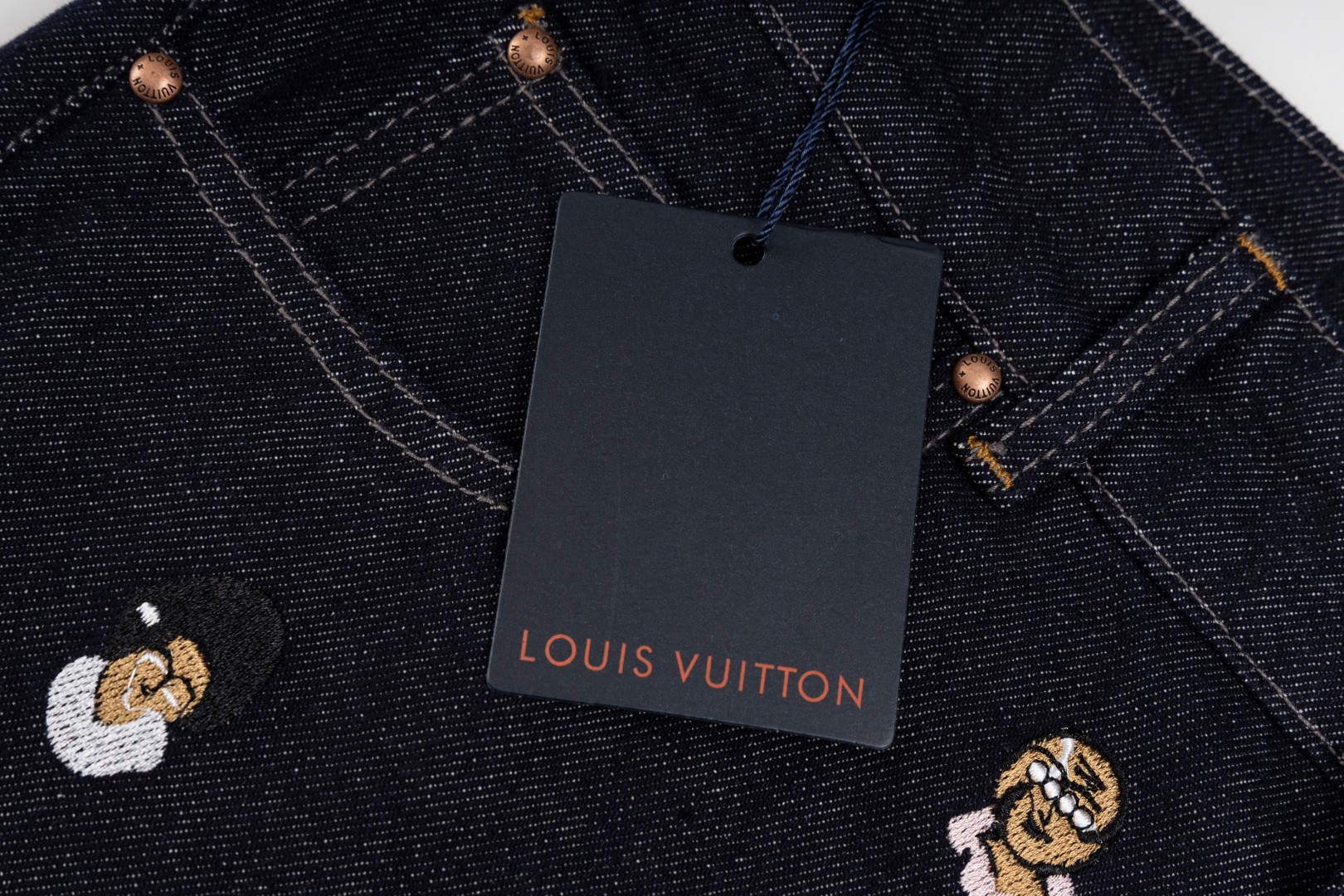 Embroidered Flared Jeans