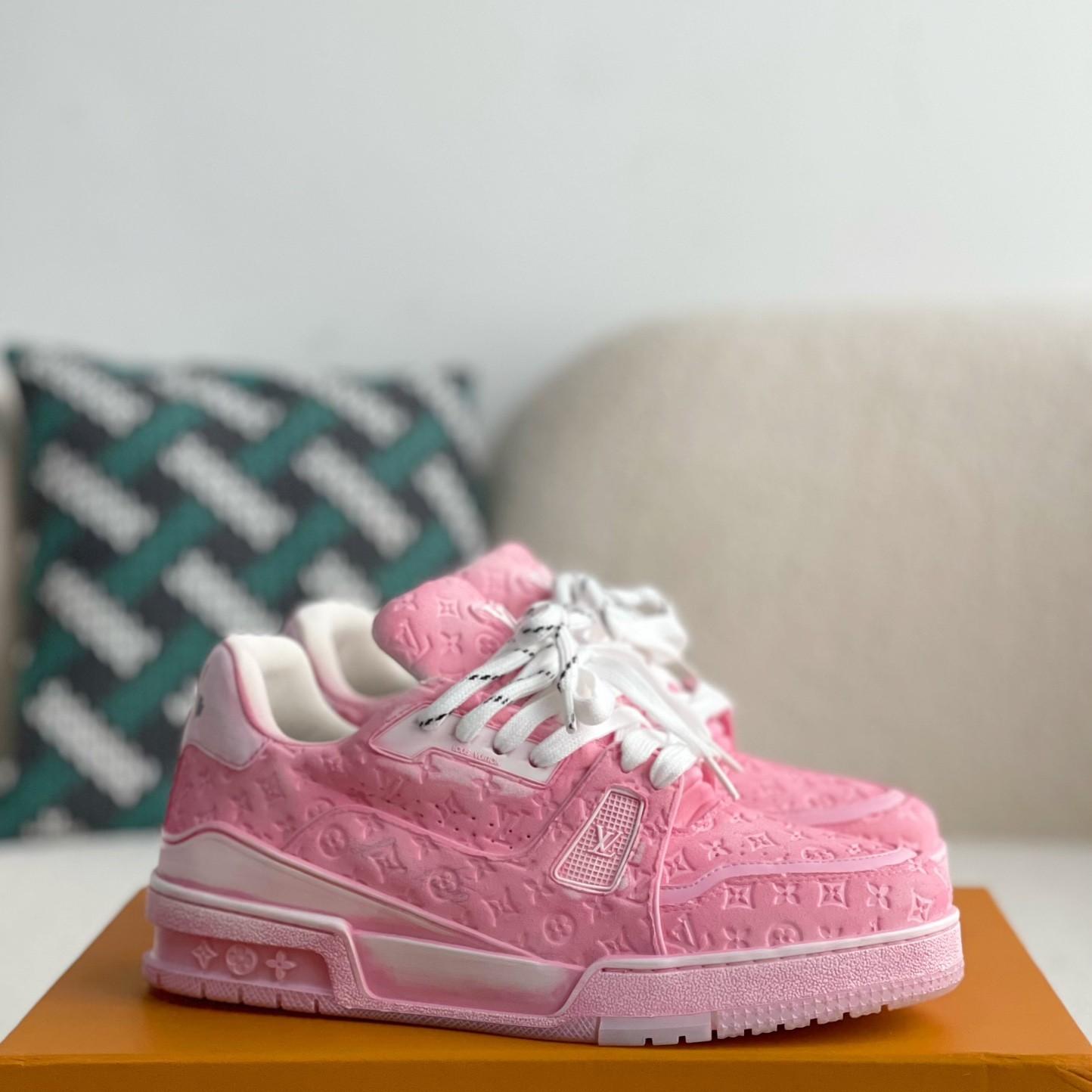 Pink Trainer Sneakers