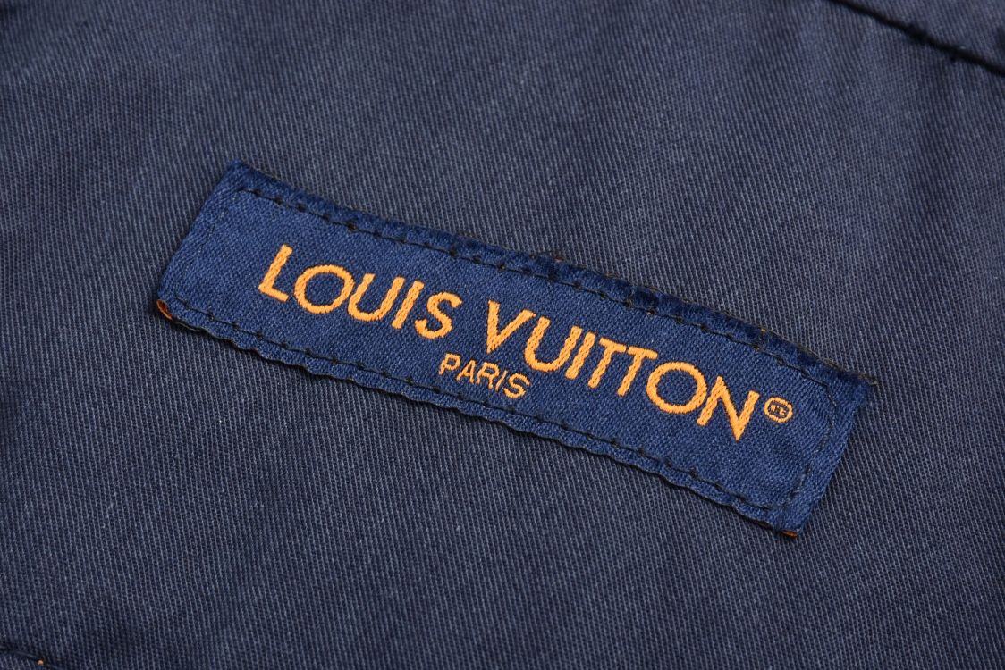 24FW Turquoise Utility Denim Pants