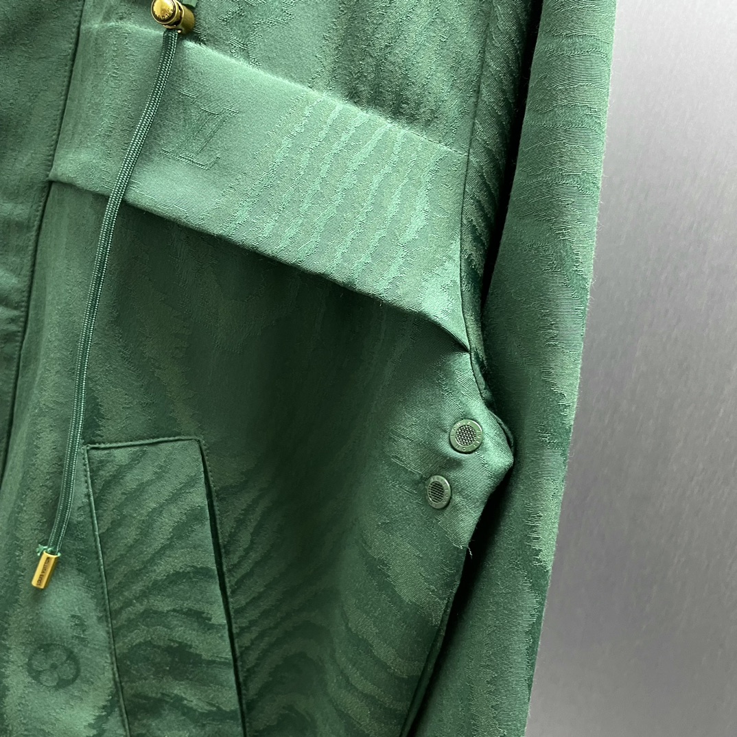 Tree Ring Jacquard Windproof Jacket