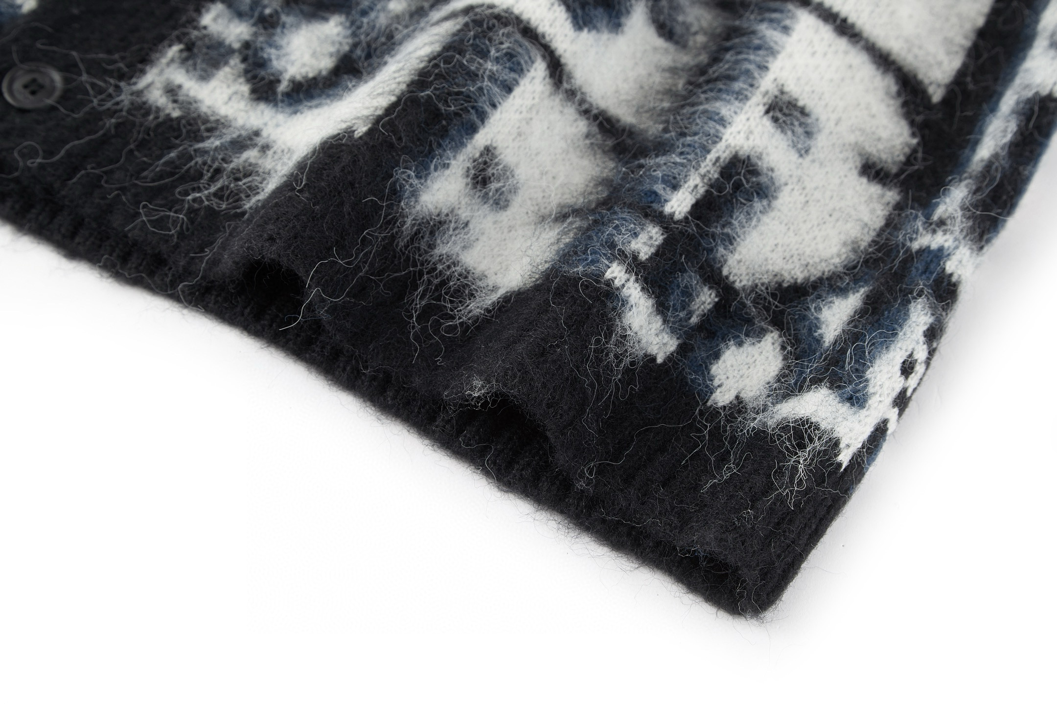 Monogram Mohair Knit Cardigan