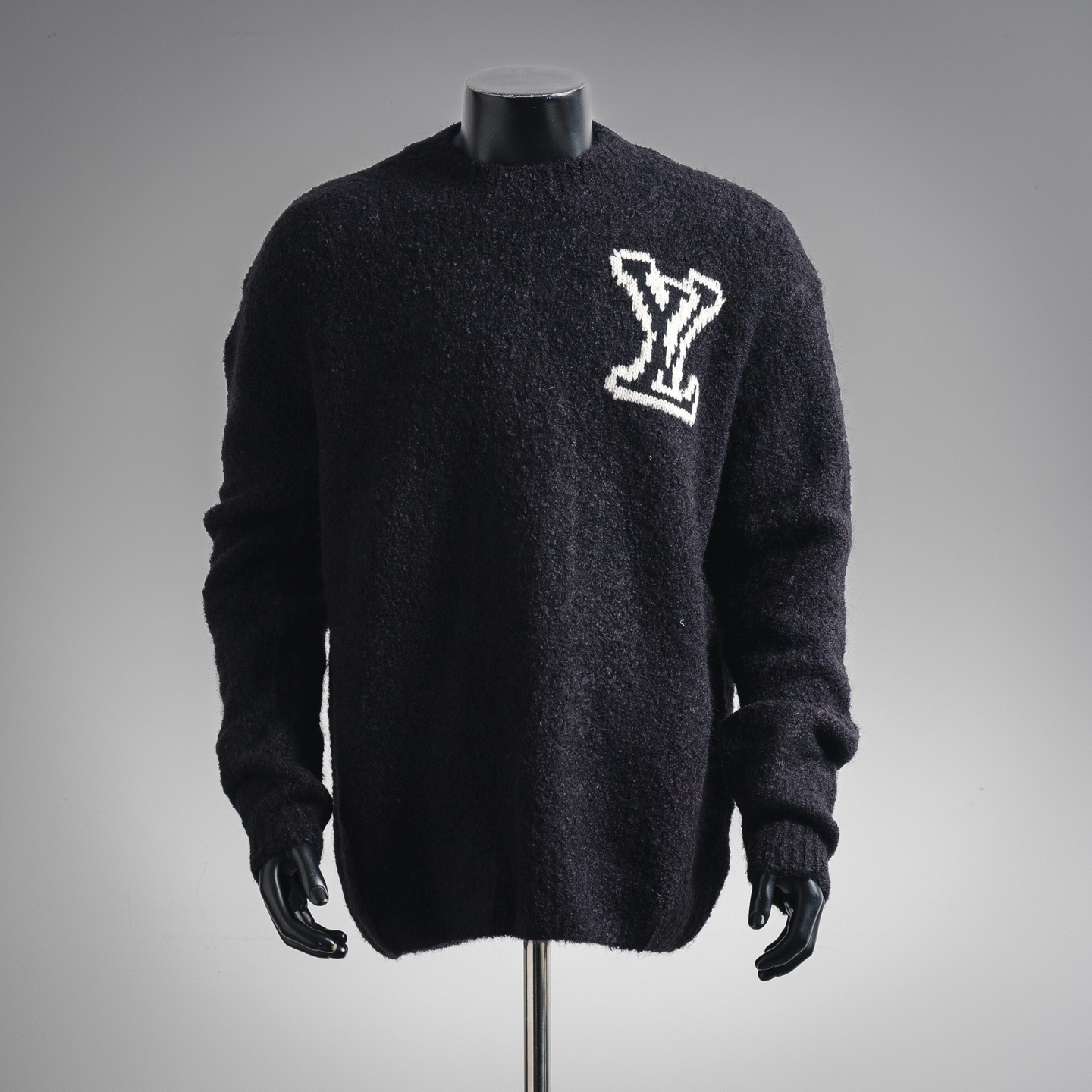 Knitted Crew Neck Sweater