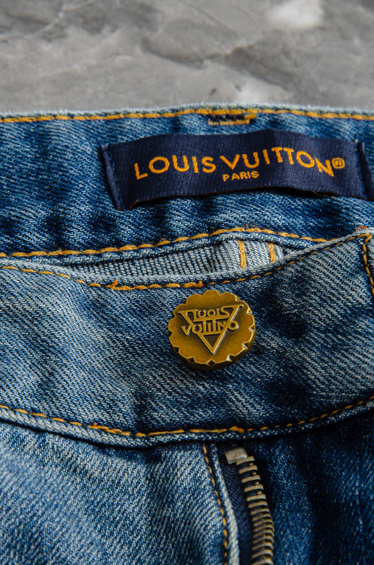 2025SS Men's Fashion Straight-Leg Denim Jeans