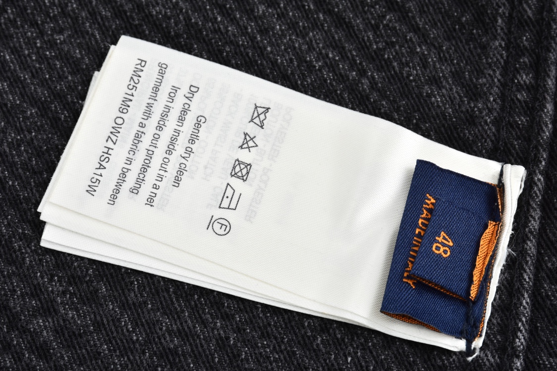 Gradient Logo Denim Jacket