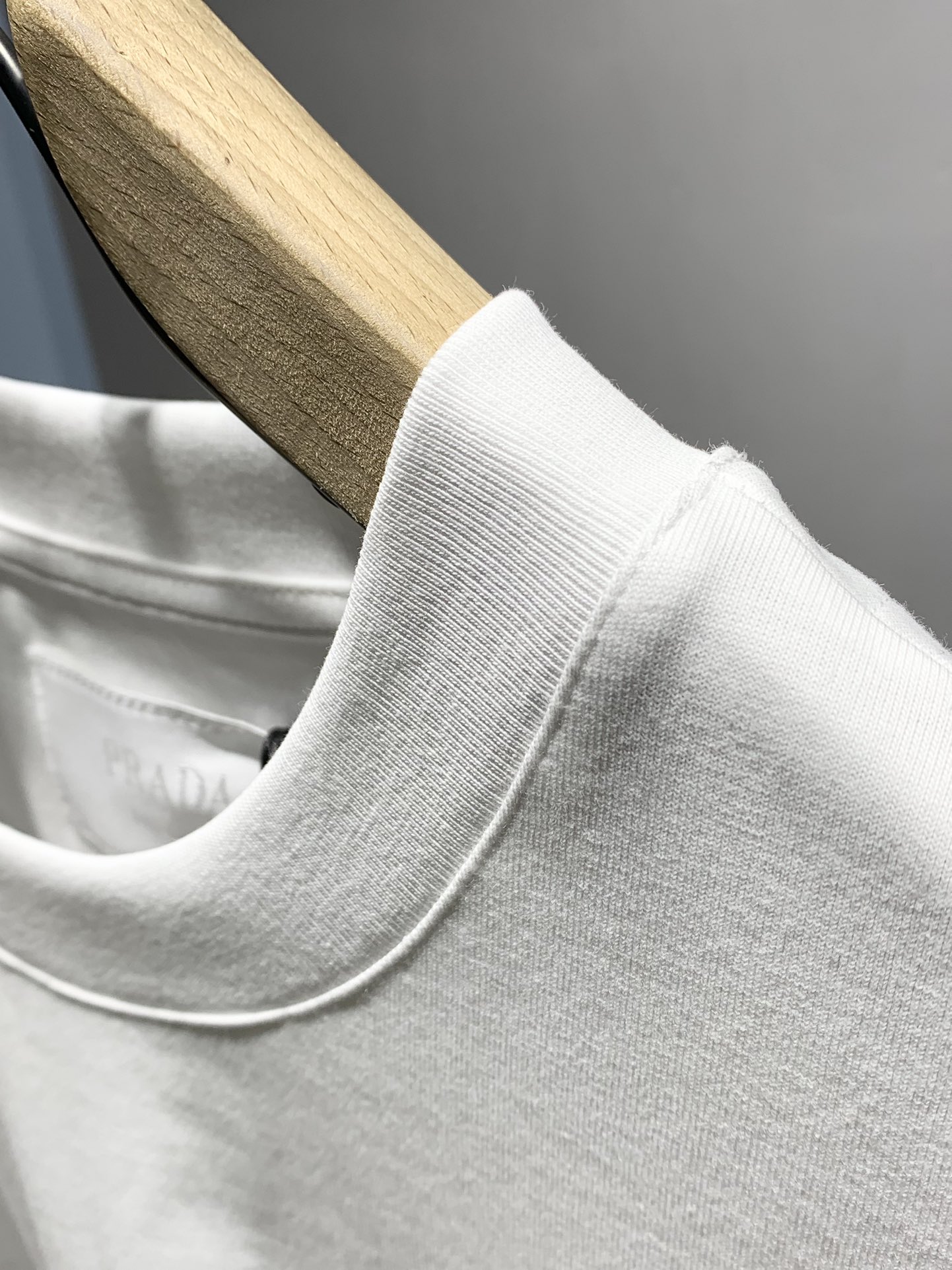 Black And White Knitted T-shirt