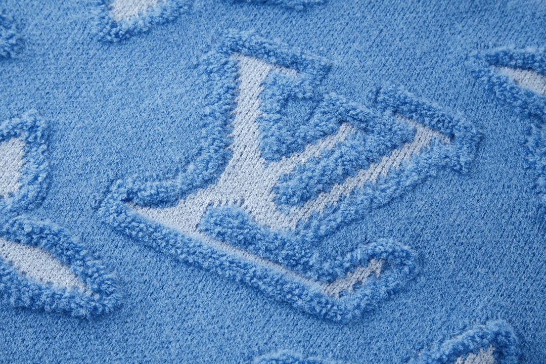 25SS Textured Jacquard Knit Sweater