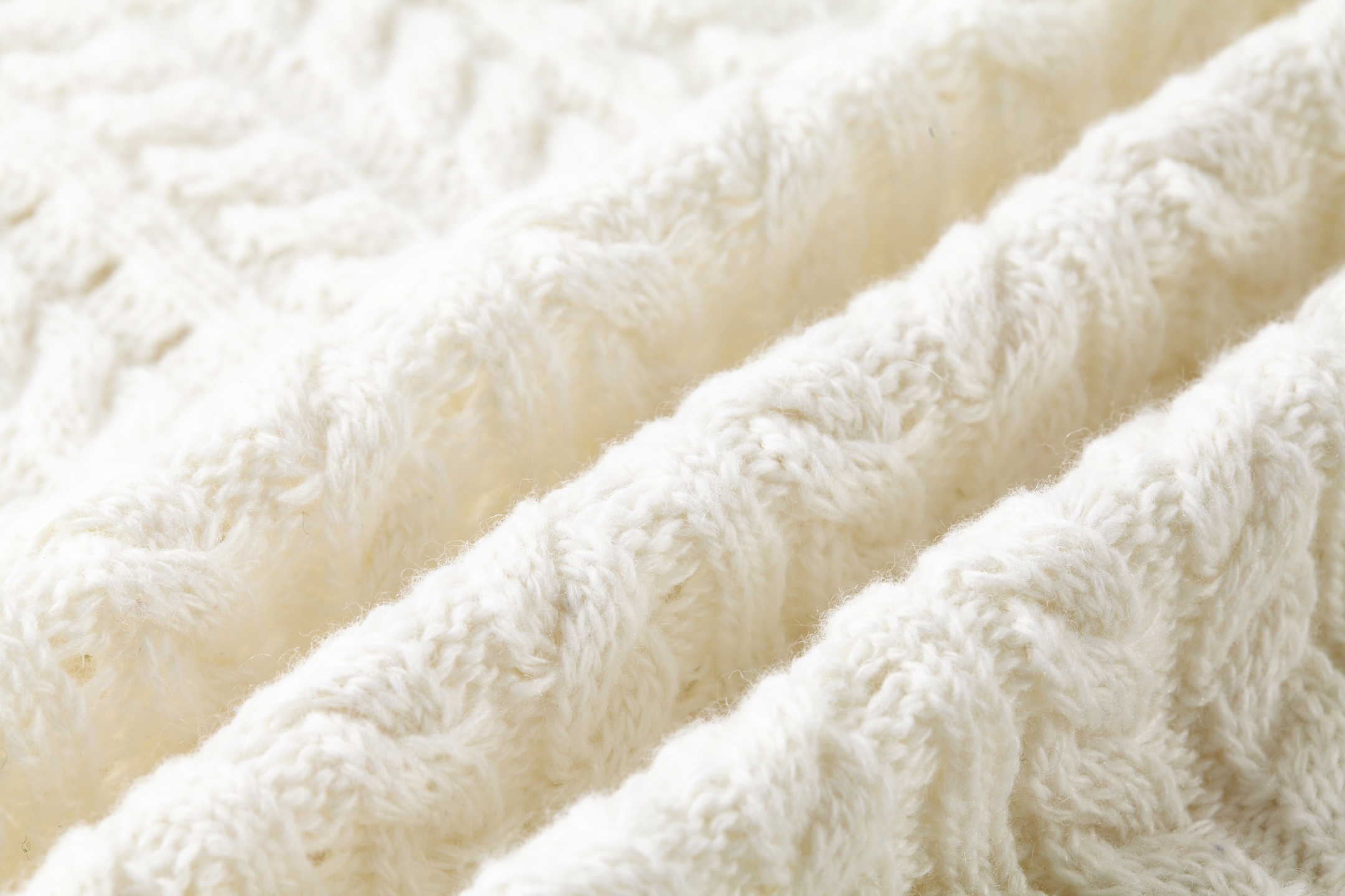 Cable Knit Logo Sweater