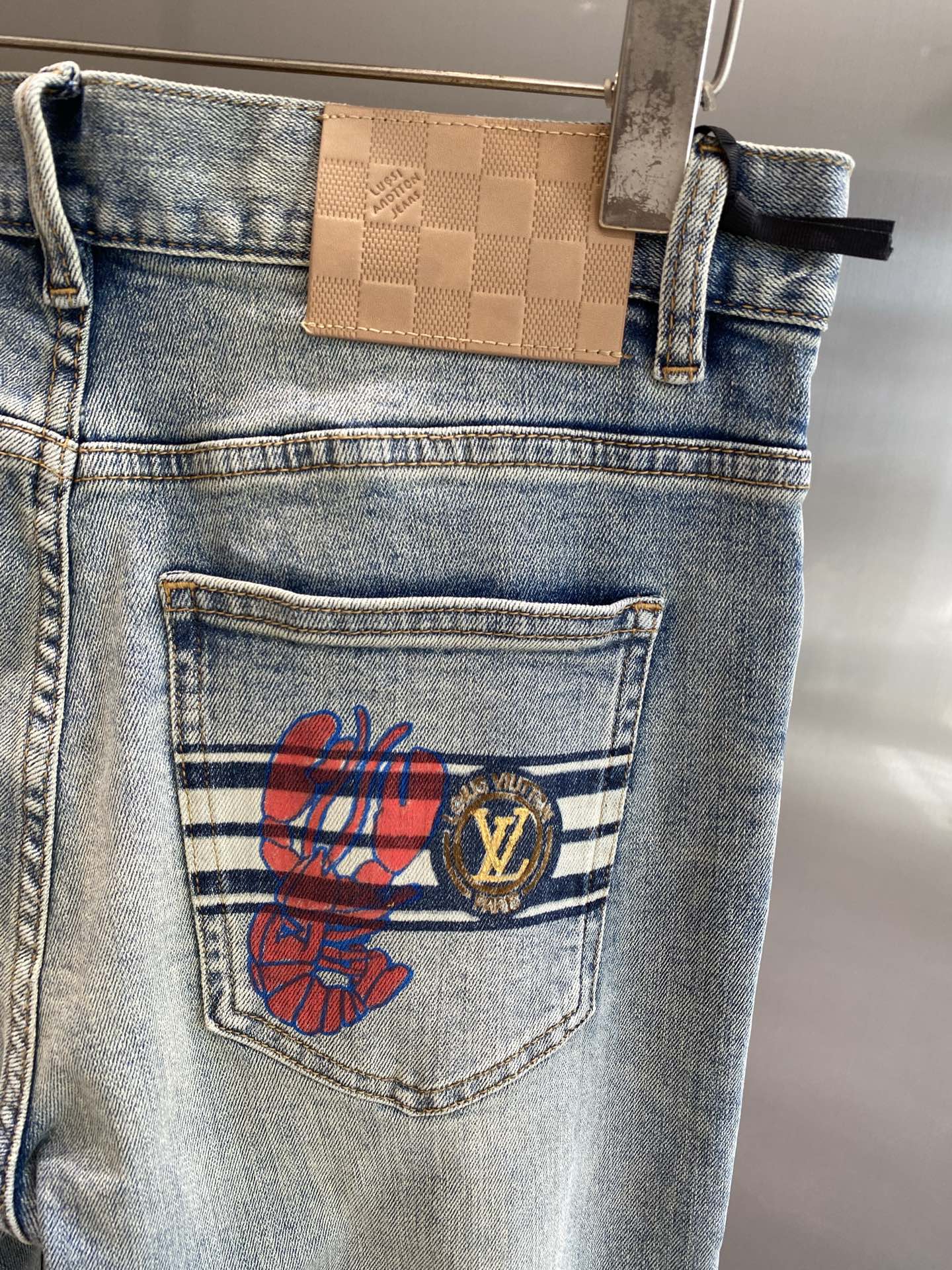 2025SS Spring/Summer New Men's Jeans