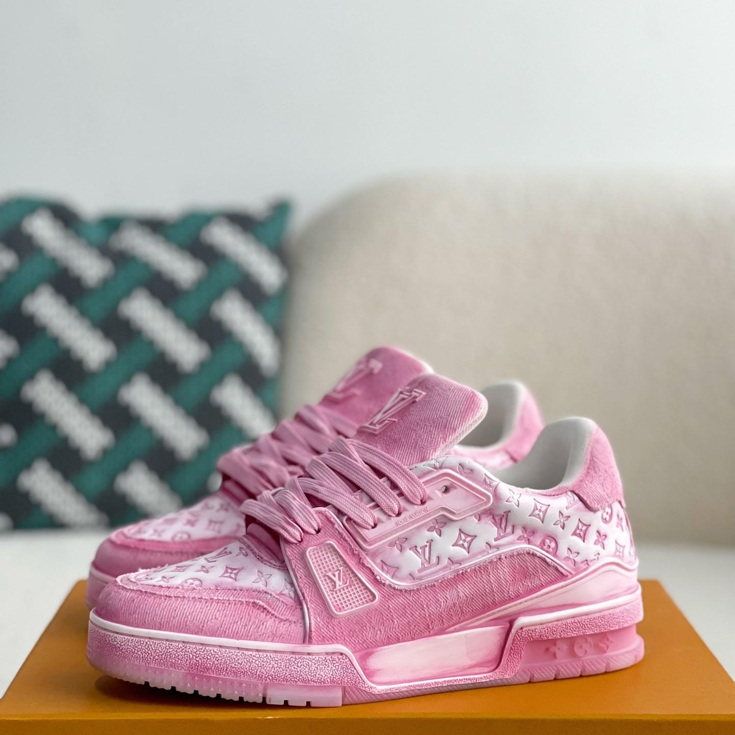 Pink TRAINER Basketball Sneakers