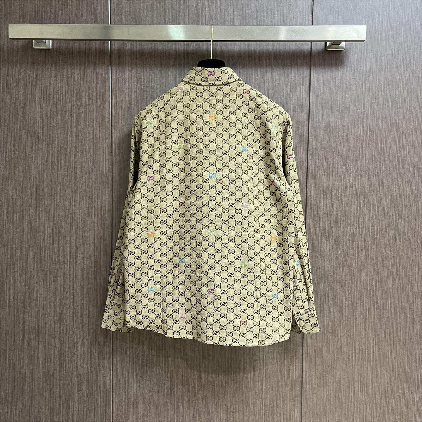 Colorful Fringed Long Sleeve Shirt