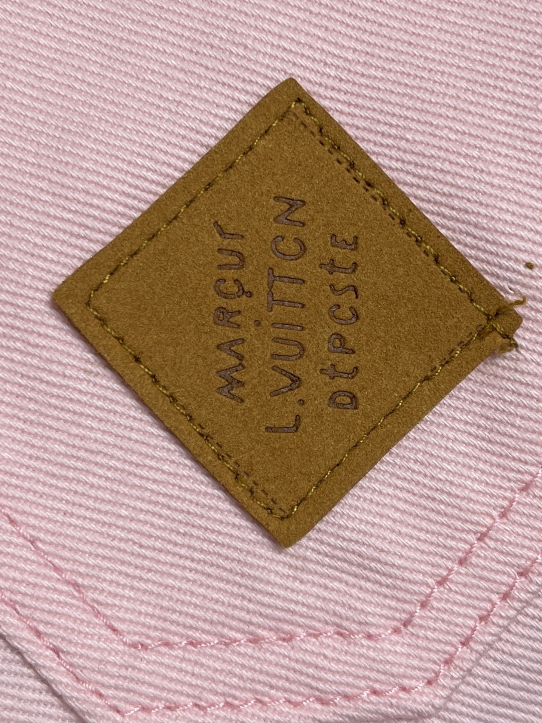 Fashionable pink denim jacket