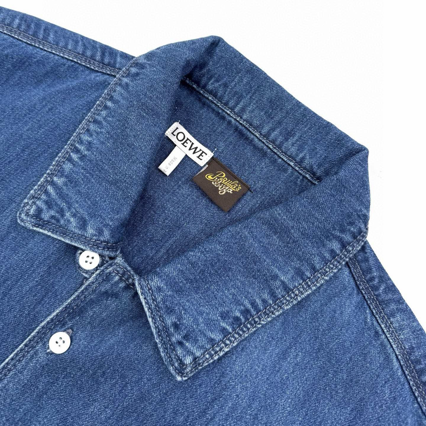Pocket denim shirt