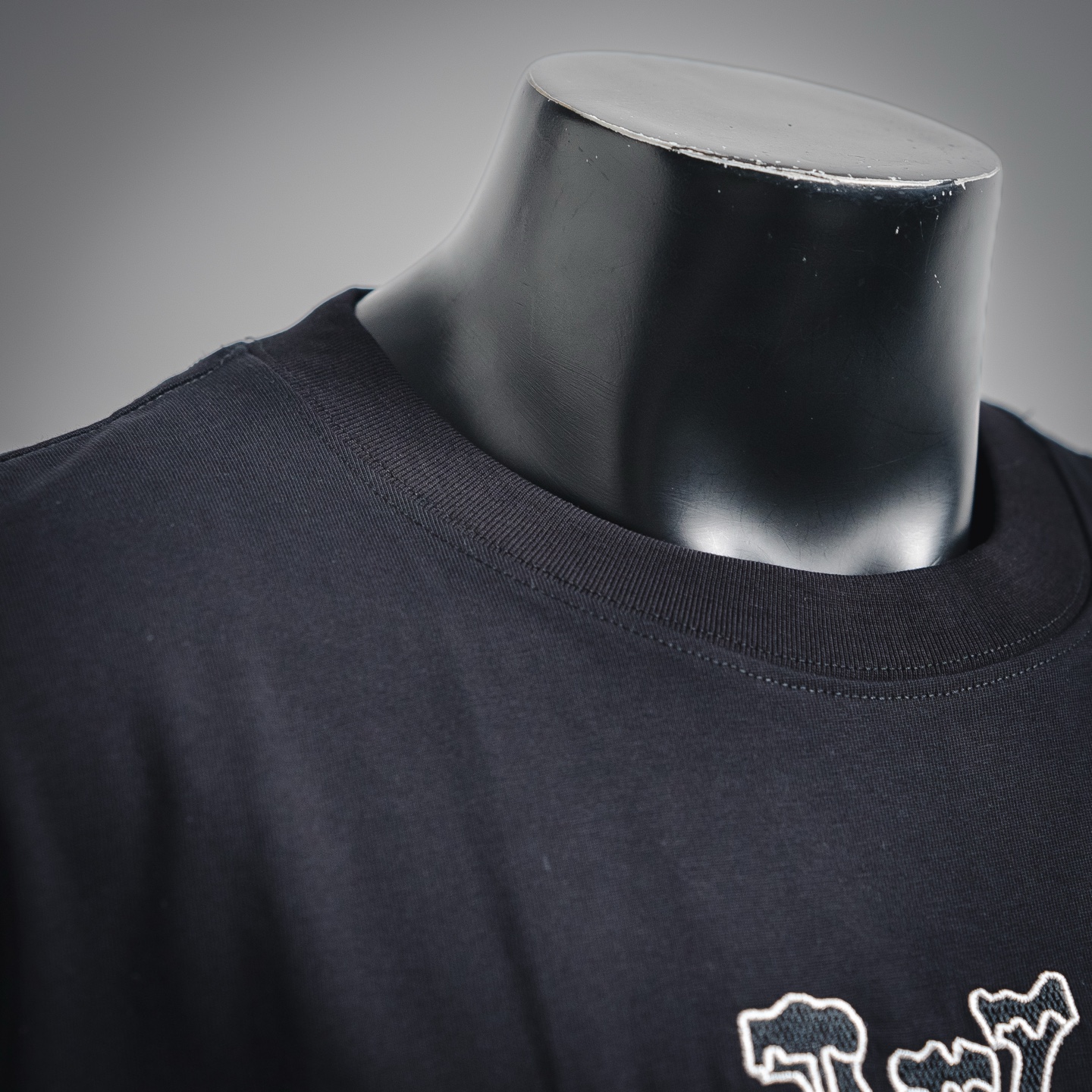 25ss Embroidered Logo Short Sleeve T-shirt