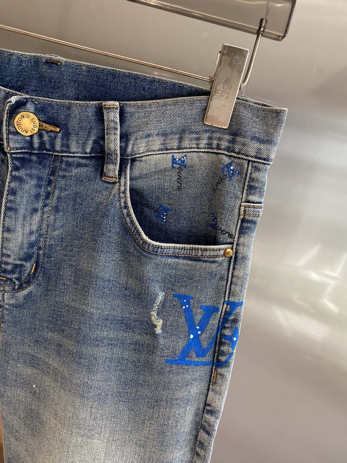 2025SS Spring/Summer New Men's Jeans