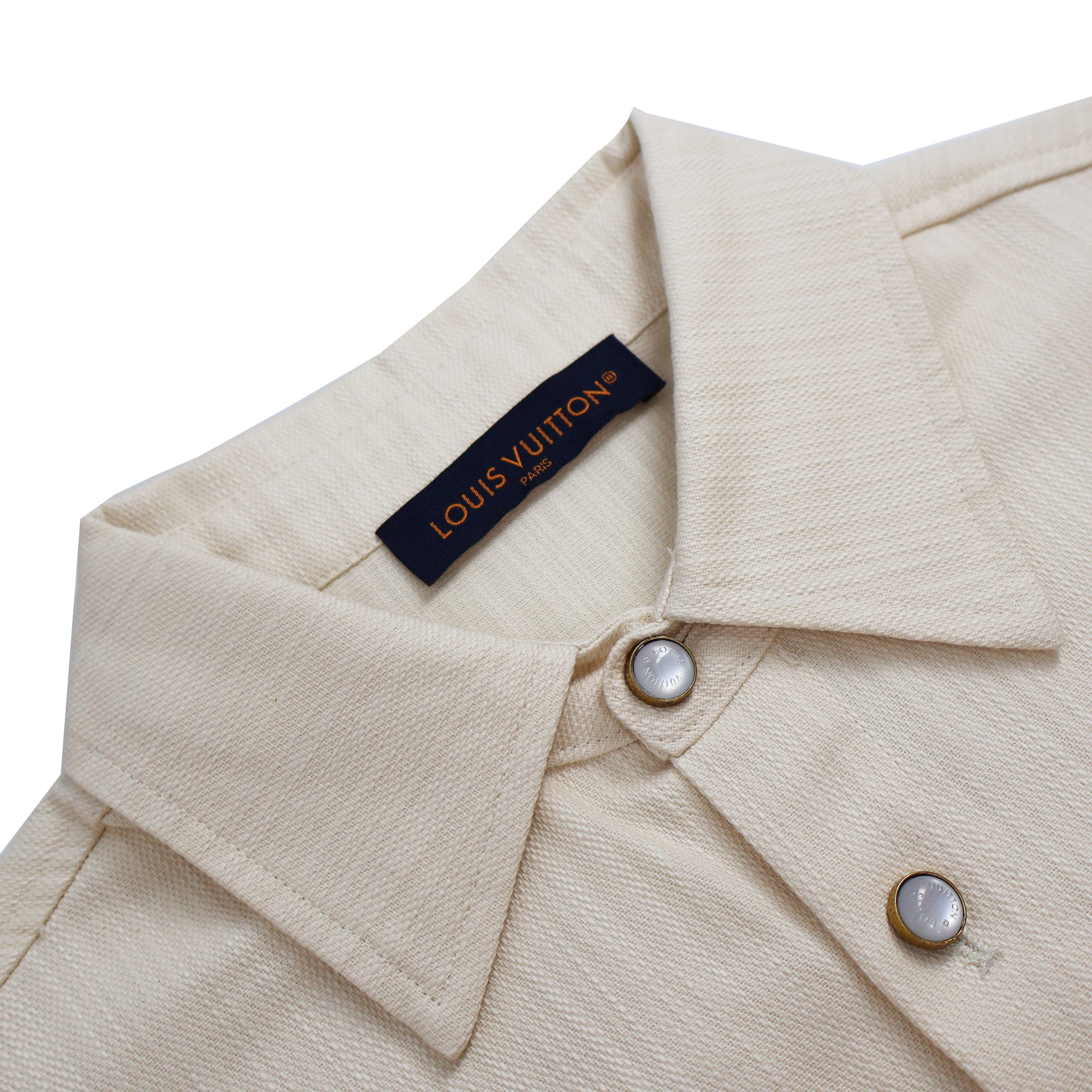 Mulberry silk blend short-sleeved shirt