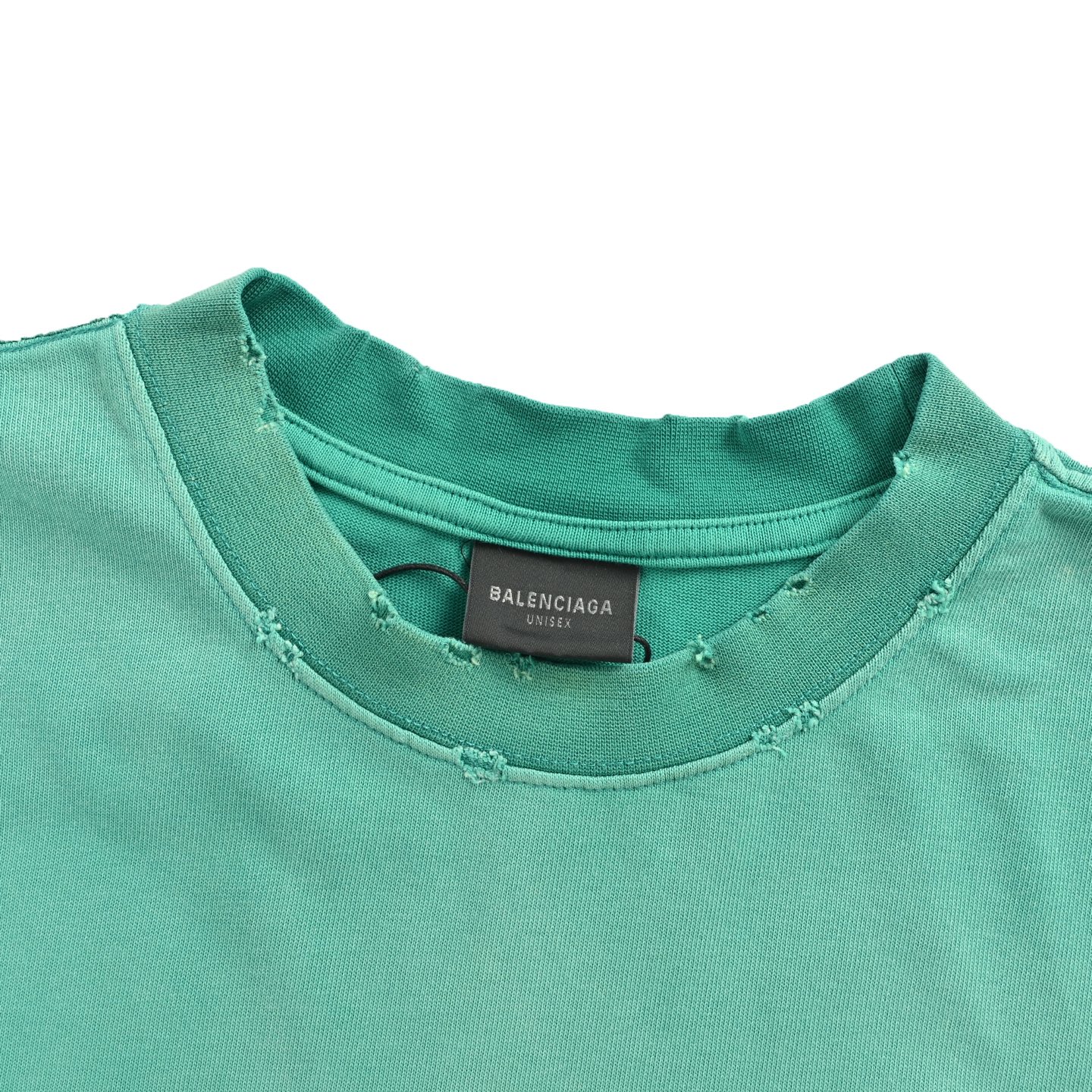 Retro Washed Coke Wave Embroidered T-Shirt