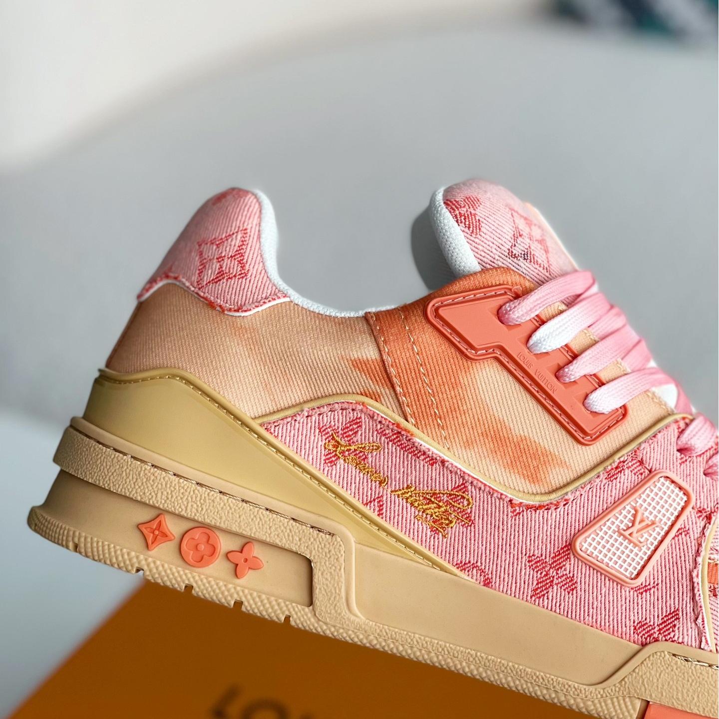 Pink Trainer Sneakers